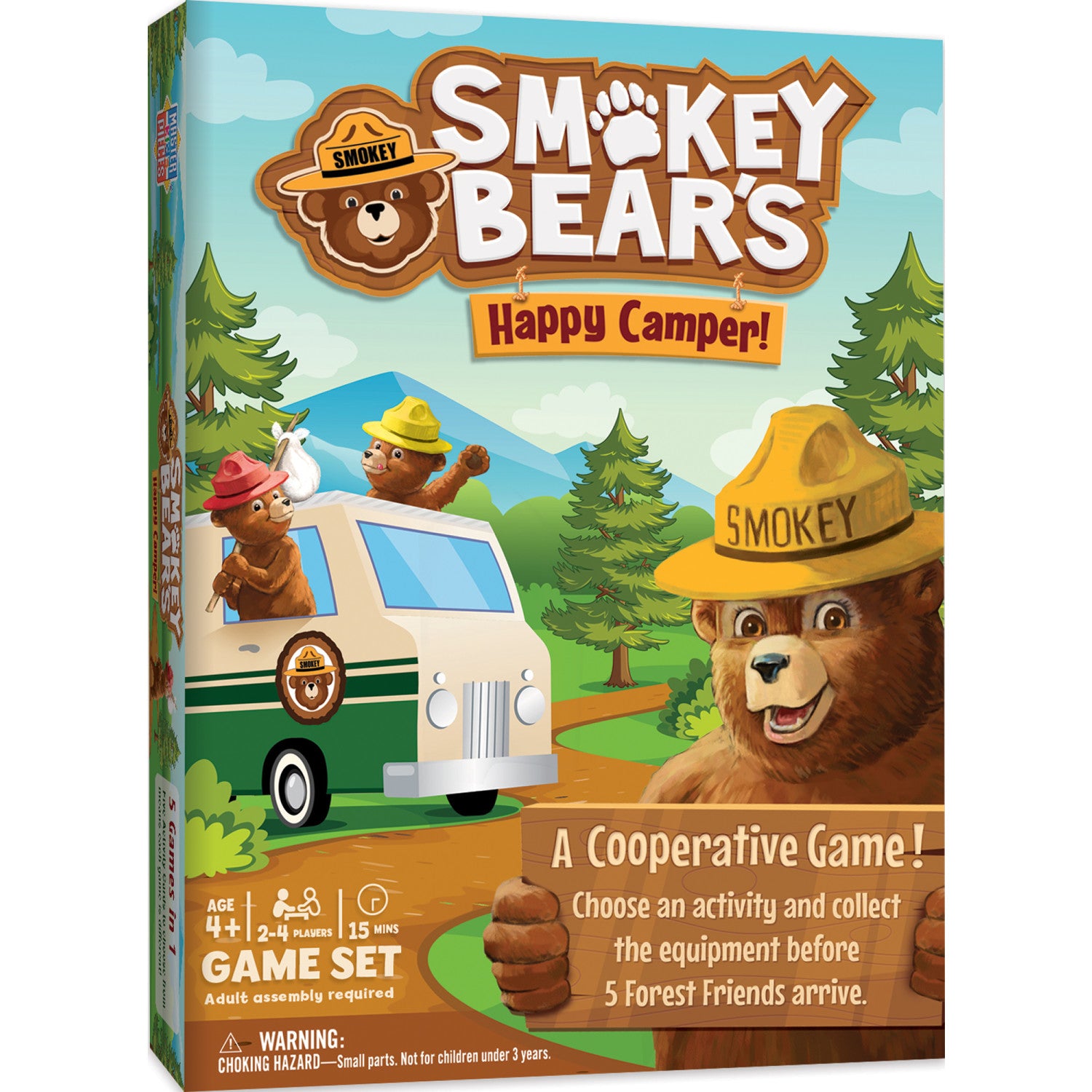 Smokey Bear's Happy Camper Co-Op Game