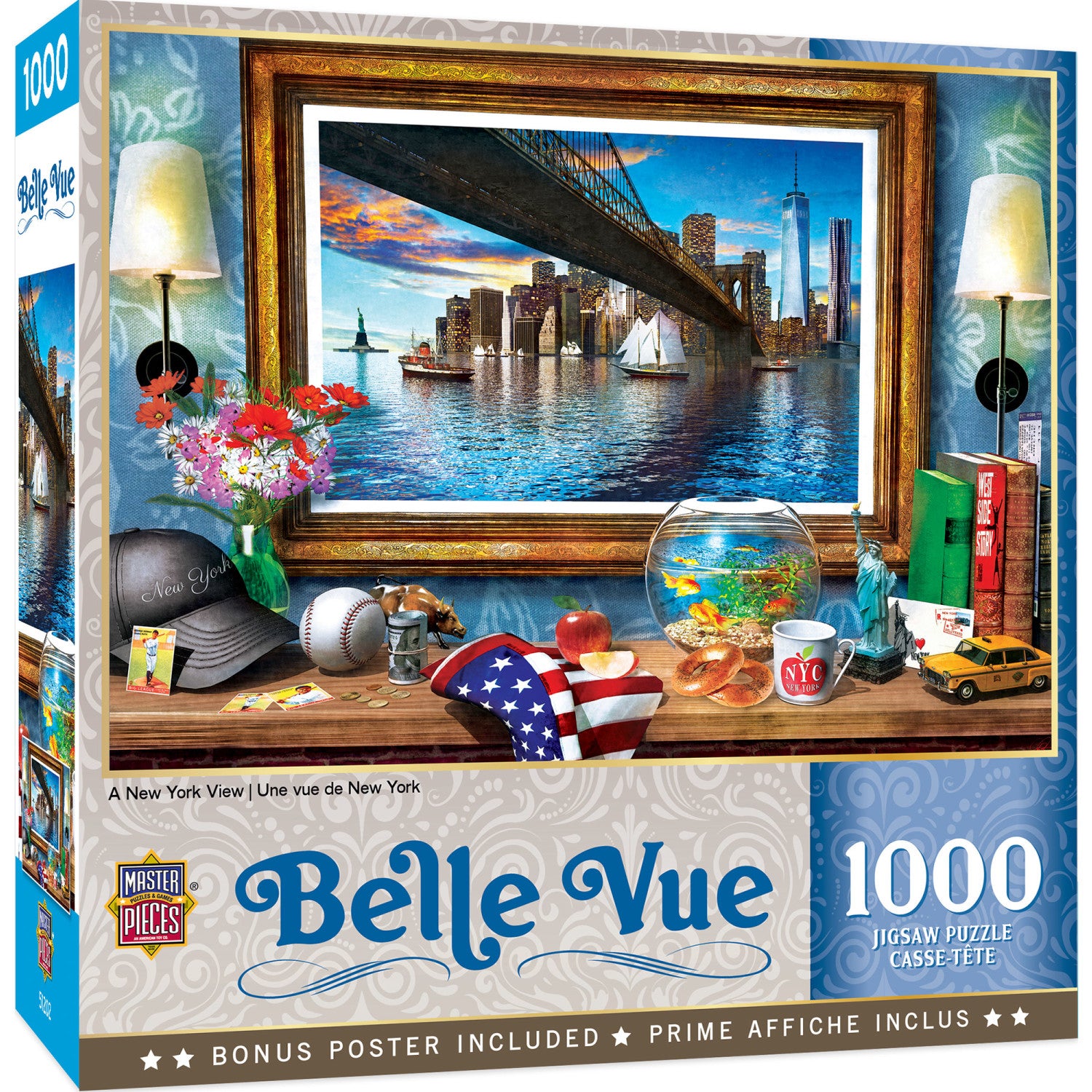 Belle Vue - A New York View 1000 Piece Jigsaw Puzzle