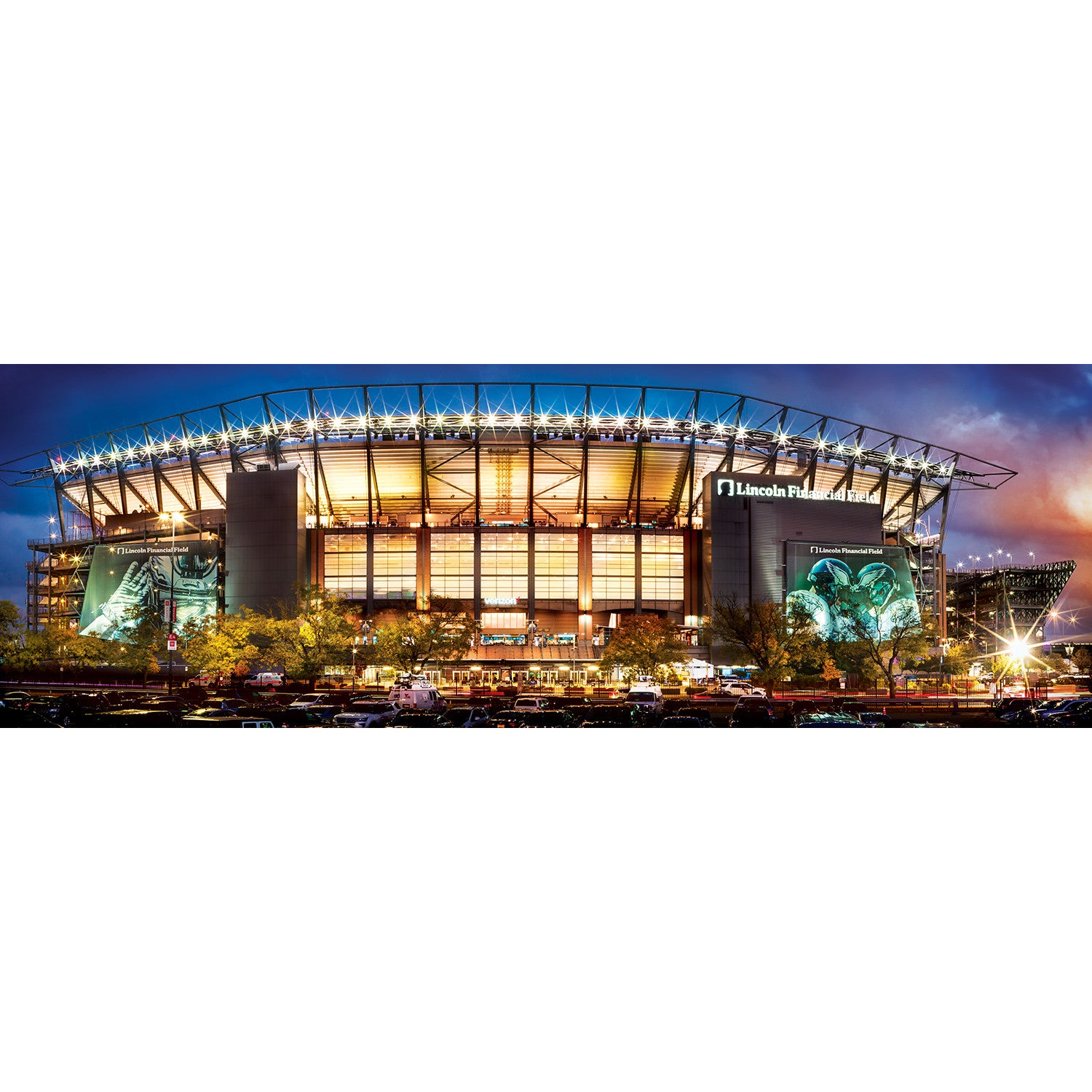 Philadelphia Eagles NFL 1000pc Panoramic Puzzle - Stadium