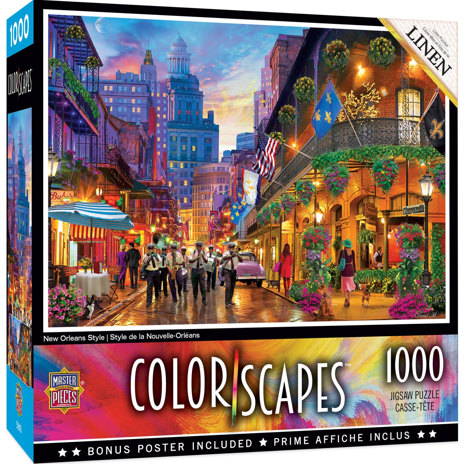 Colorscapes - New Orleans Style 1000 Piece Puzzle