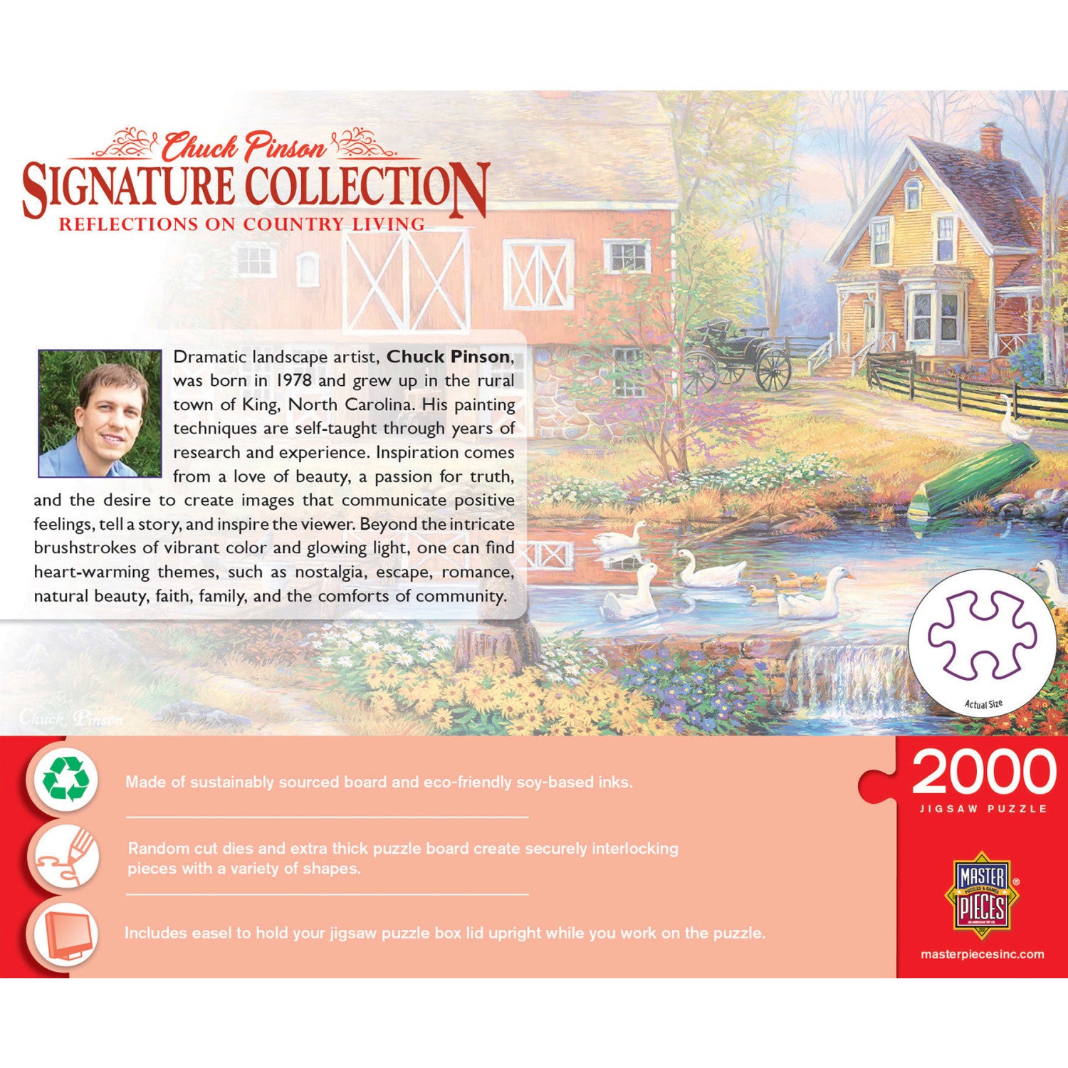 Signature Collection - Reflections on Country Living 2000 Piece Jigsaw Puzzle