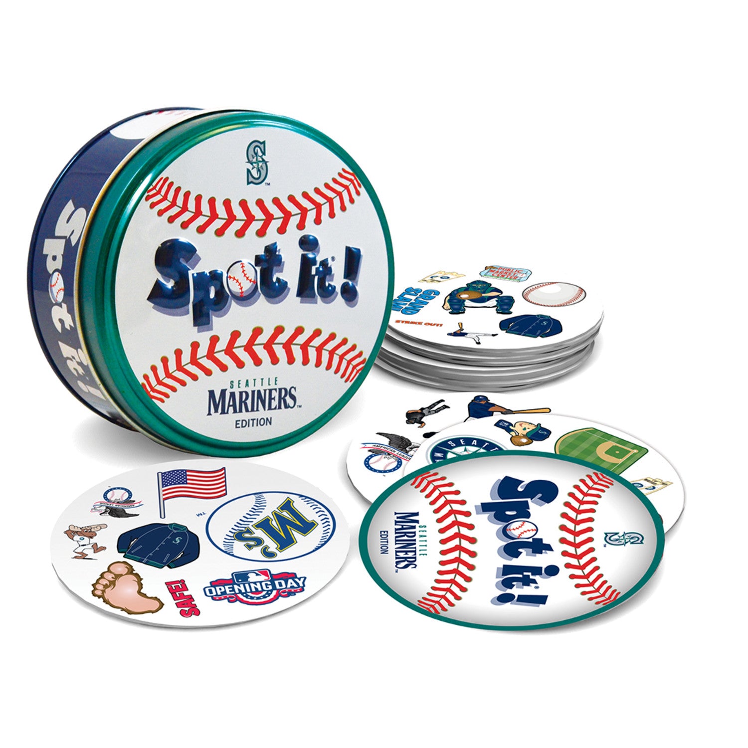Seattle Mariners Spot It! Card Game