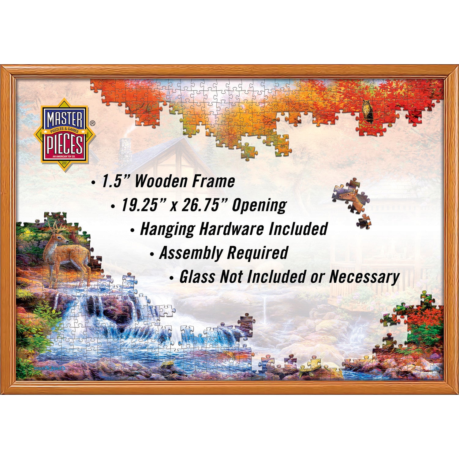 Wood Puzzle Frame - 19.25"x26.75"