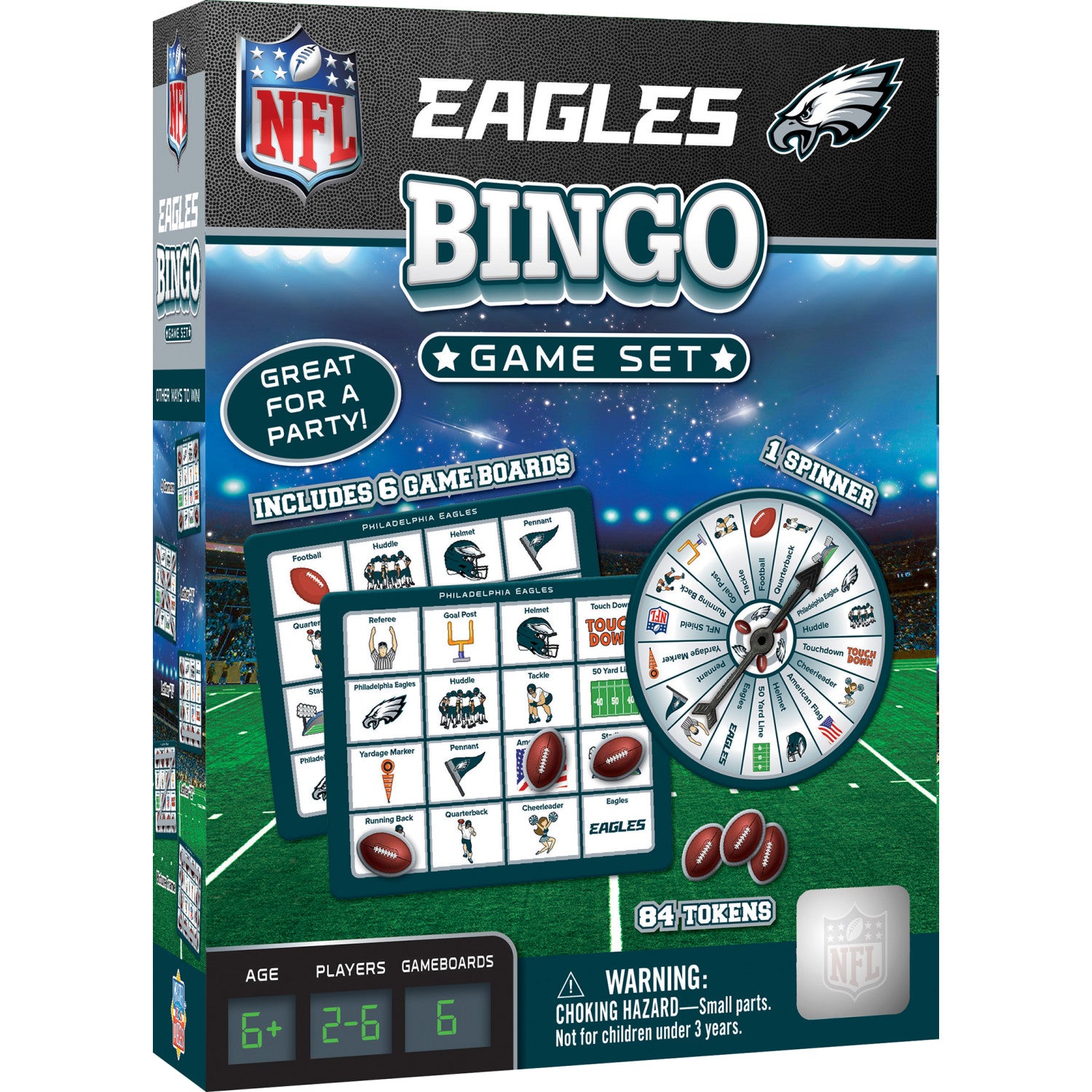 Philadelphia Eagles Bingo Game