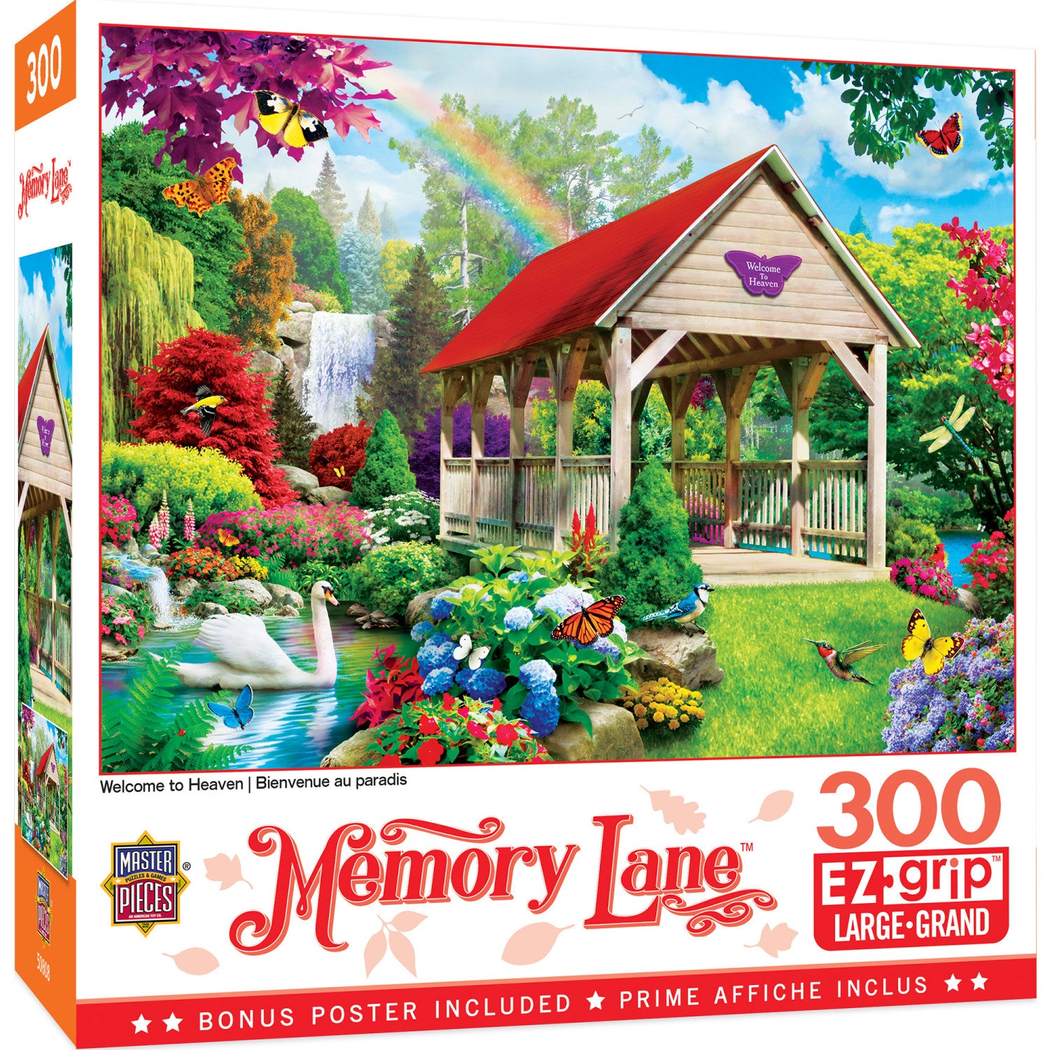 Memory Lane - Welcome to Heaven 300 Piece Puzzle By Alan Giana