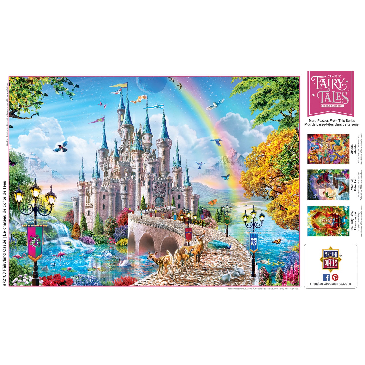 Classic Fairy Tales - Fairyland Castle 1000 Piece Puzzle