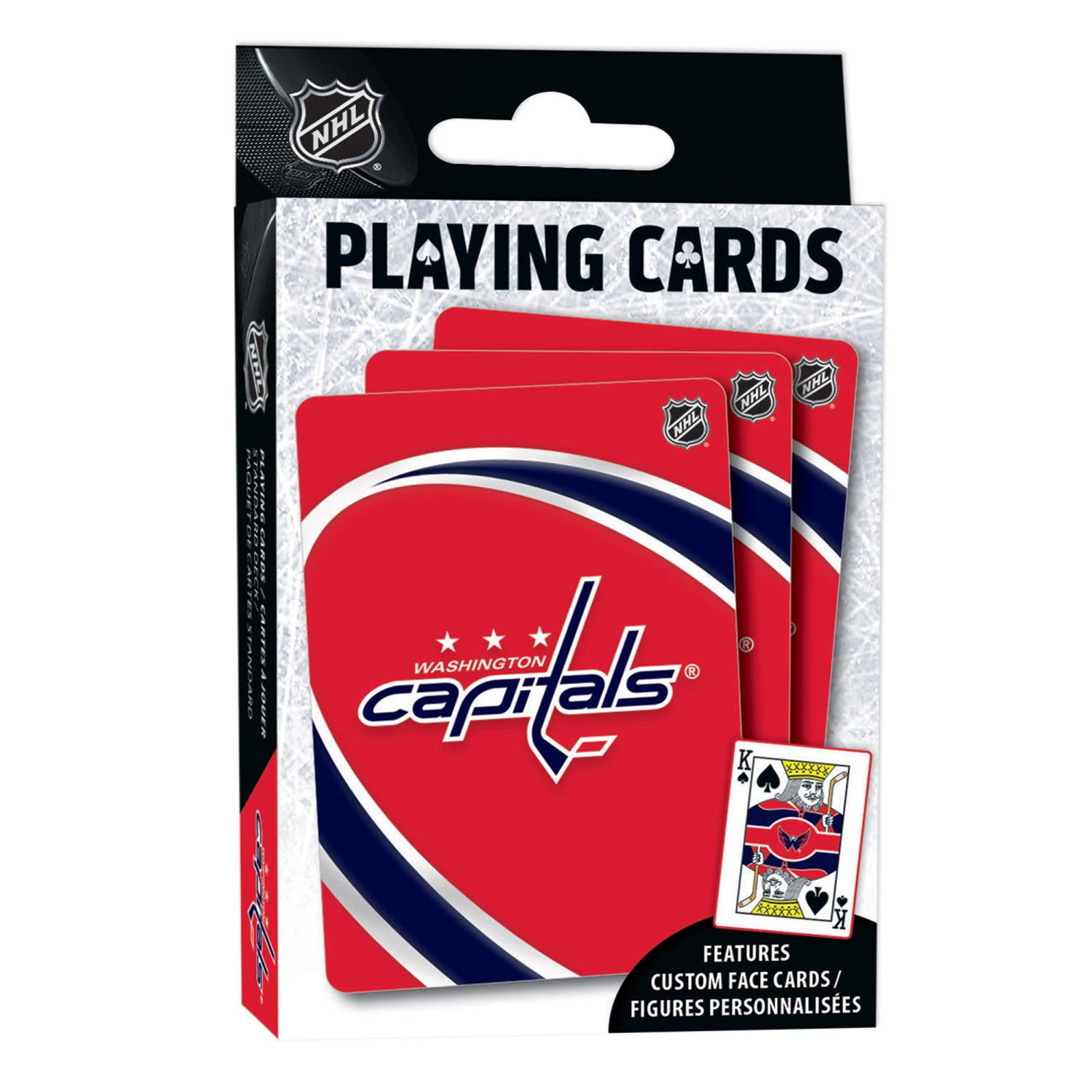 Washington Capitals Playing Cards - 54 Card Deck