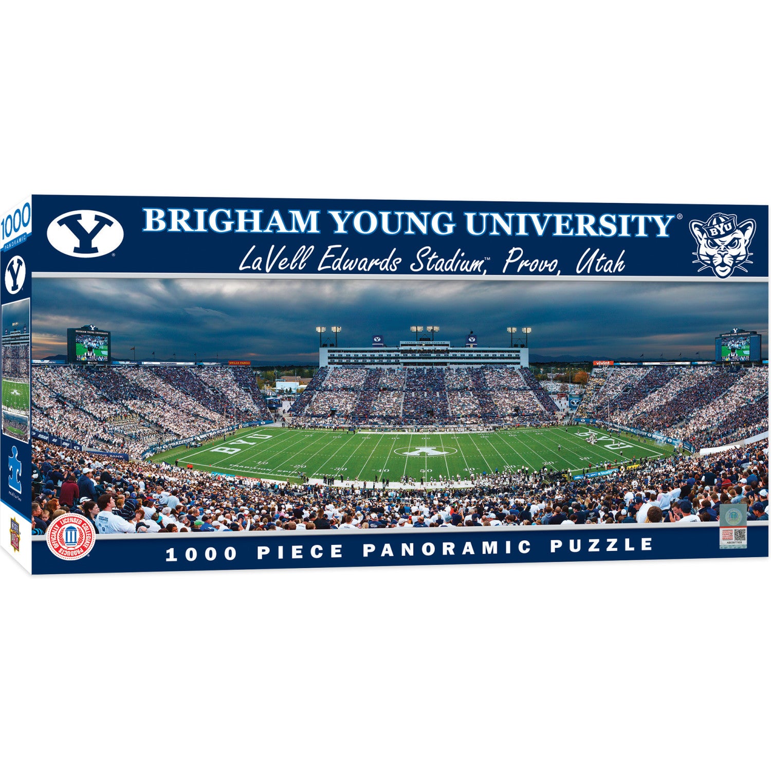 BYU Cougars - 1000 Piece Panoramic Jigsaw Puzzle