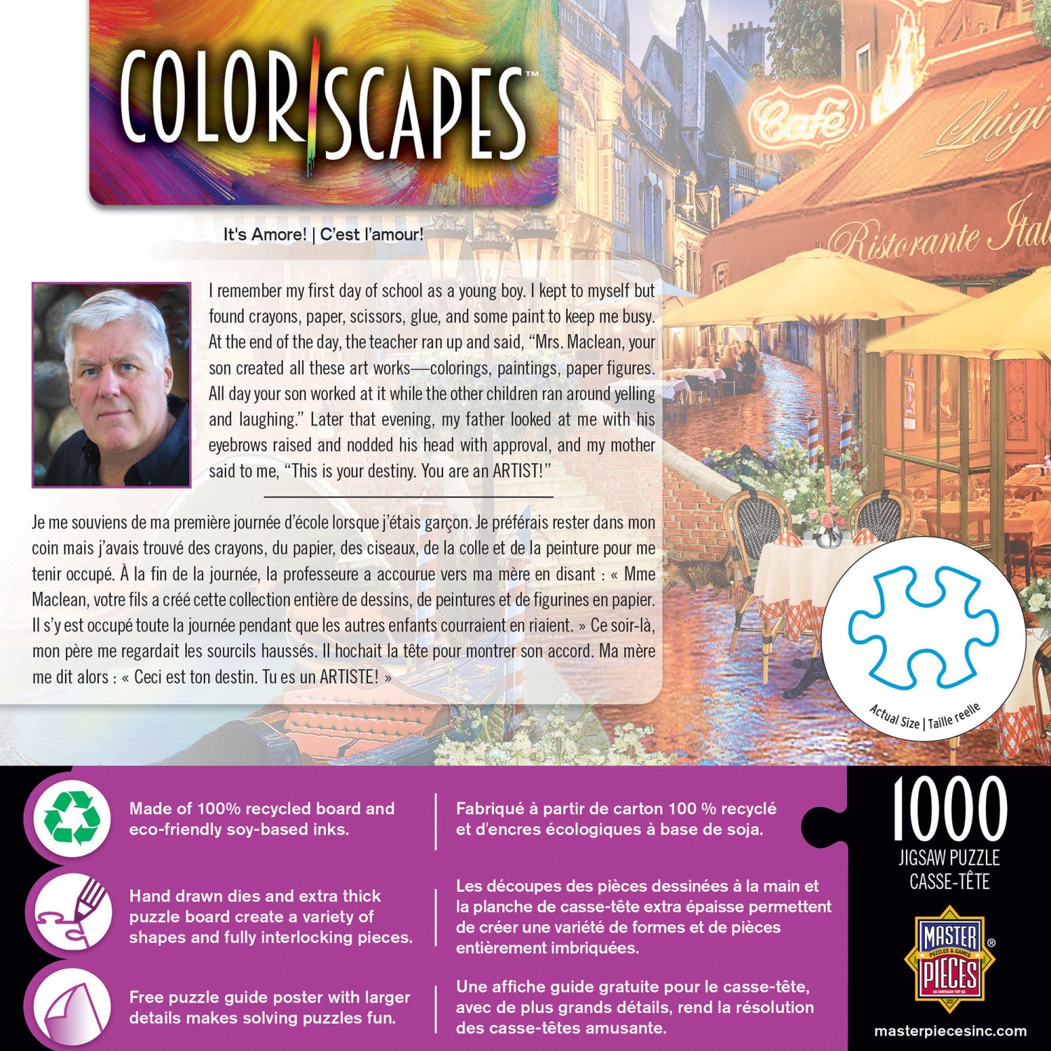 Colorscapes - It's Amore! 1000 Piece Jigsaw Puzzle