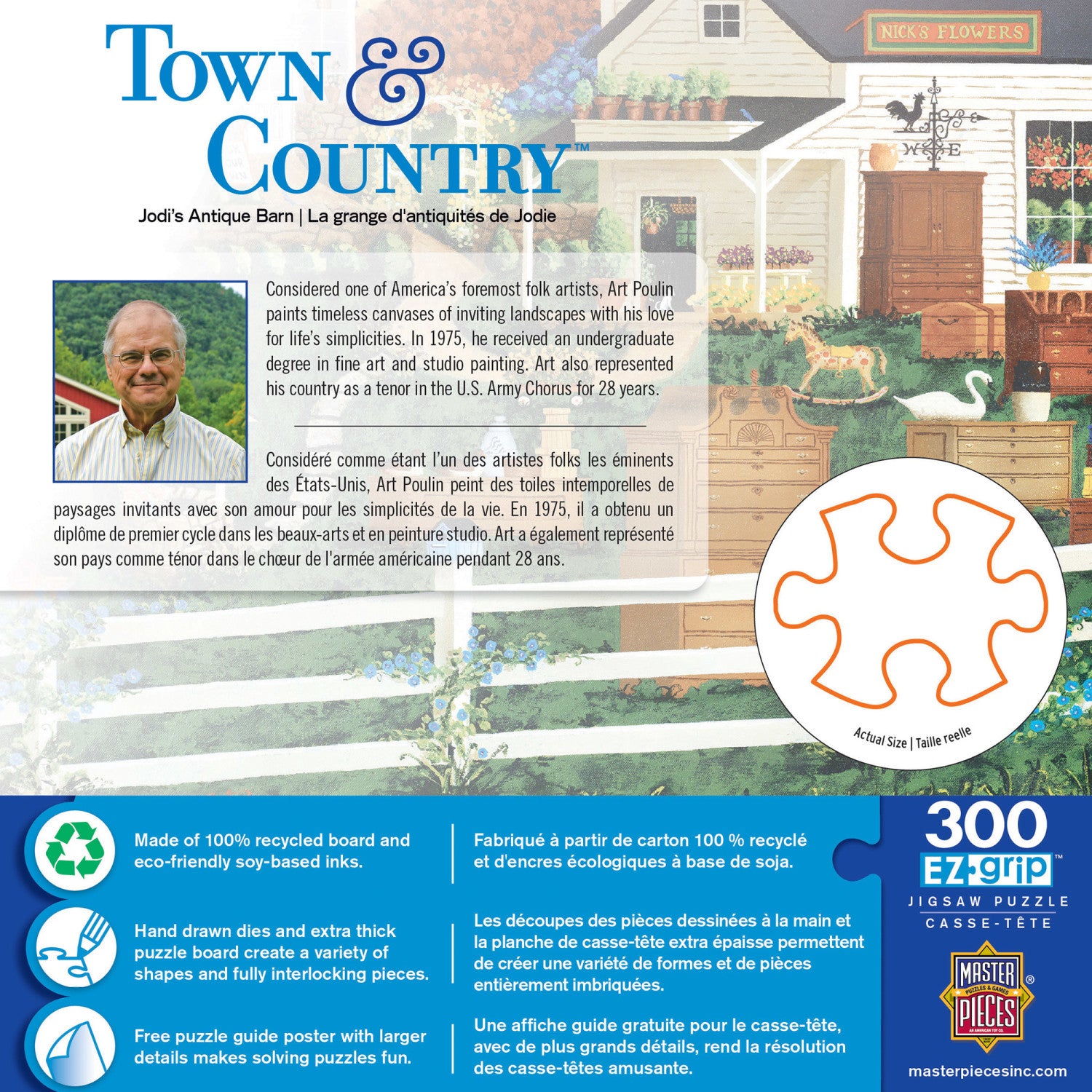 Town & Country - Jodi's Antique Barn 300 Piece EZ Grip Jigsaw Puzzle