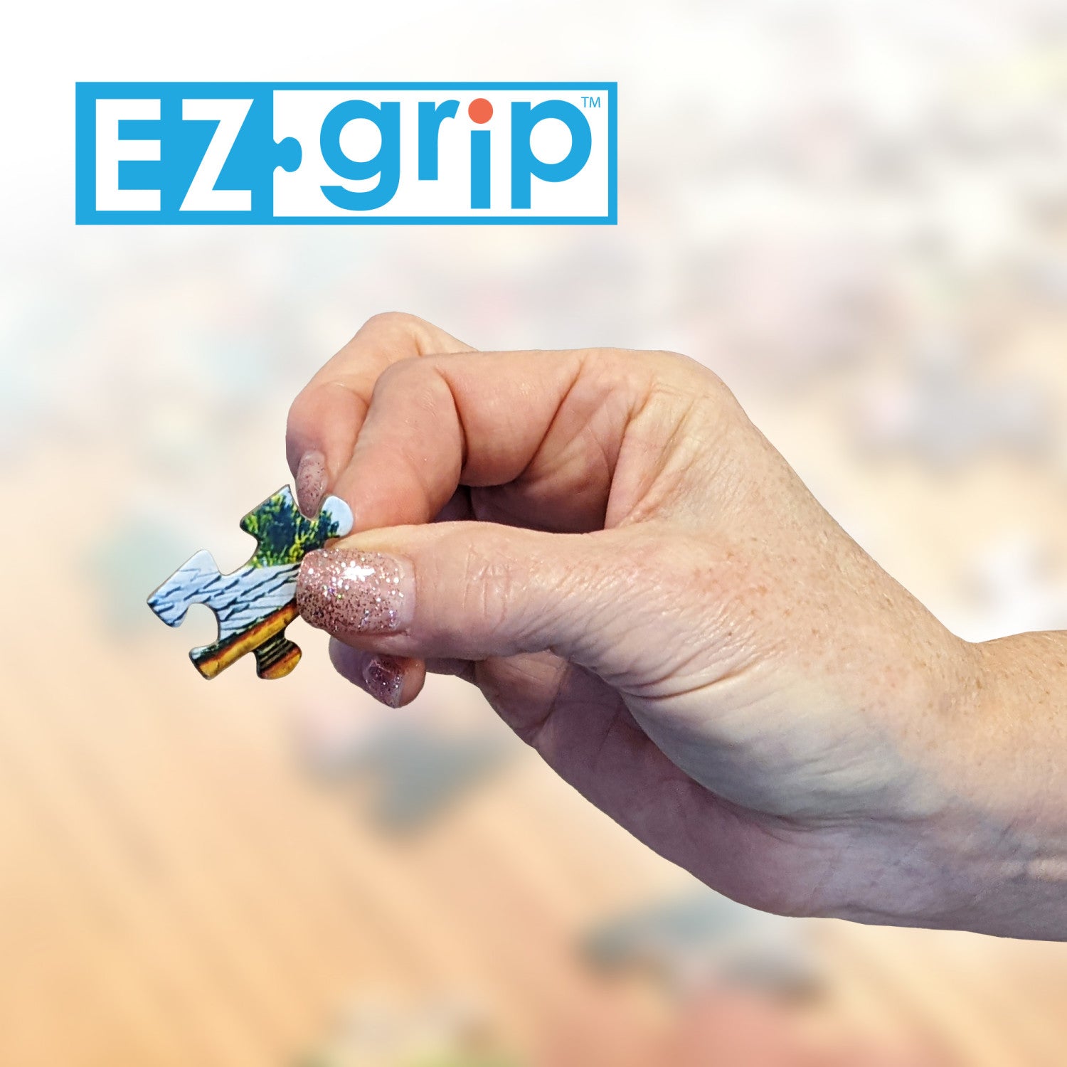 Cutaway - Hometown Market 1000 Piece EZ Grip Jigsaw Puzzle