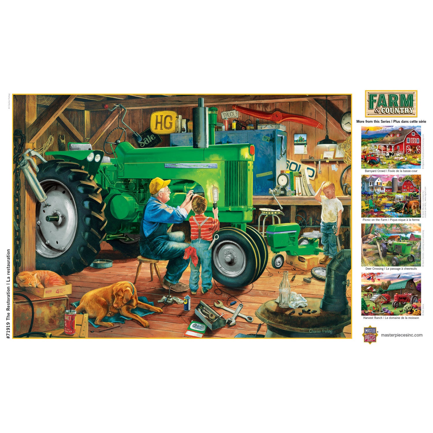 Farm & Country - The Restoration 1000 Piece Puzzle