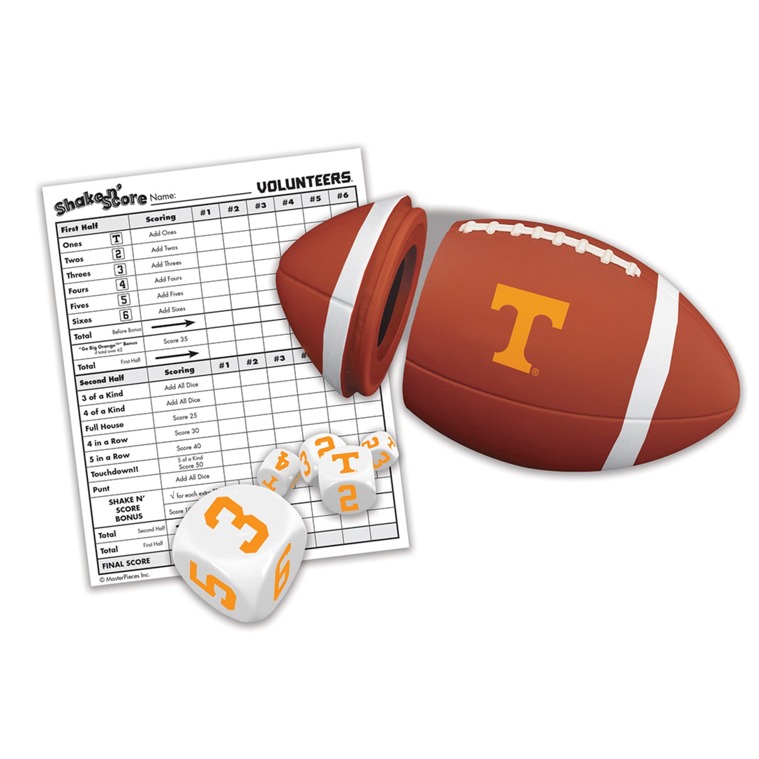 Tennessee Volunteers NCAA Shake N' Score