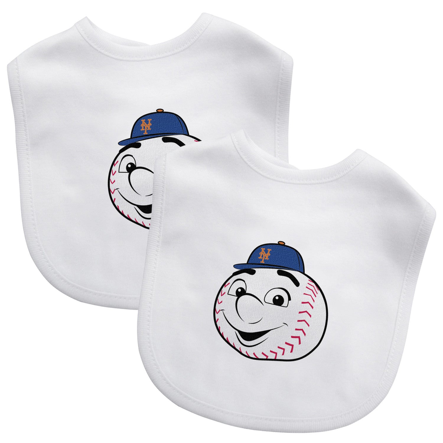 Baby Fanatic Officially Licensed Unisex Baby Bibs 2 Pack - MLB St