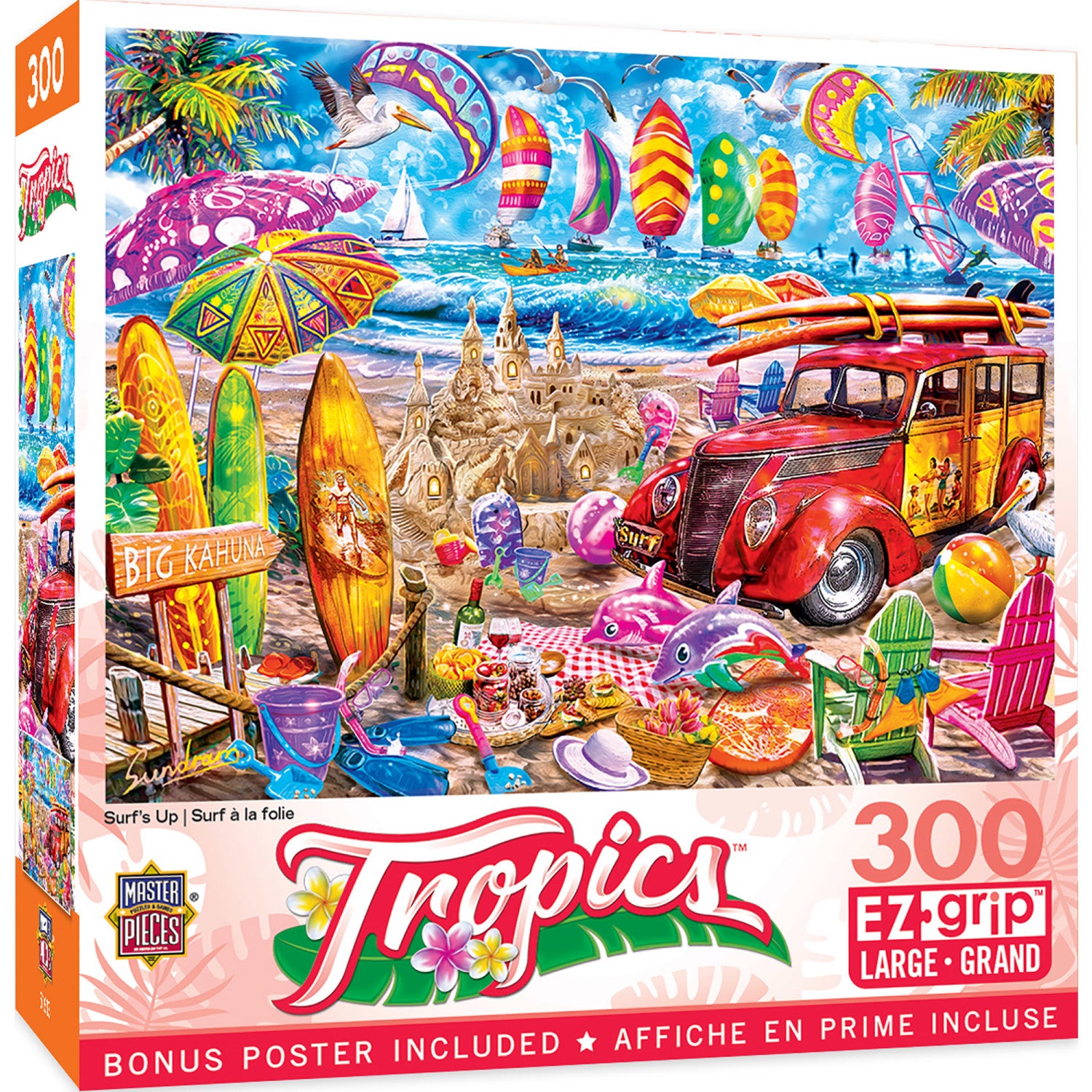 Tropics - Surf's Up 300 Piece Puzzle