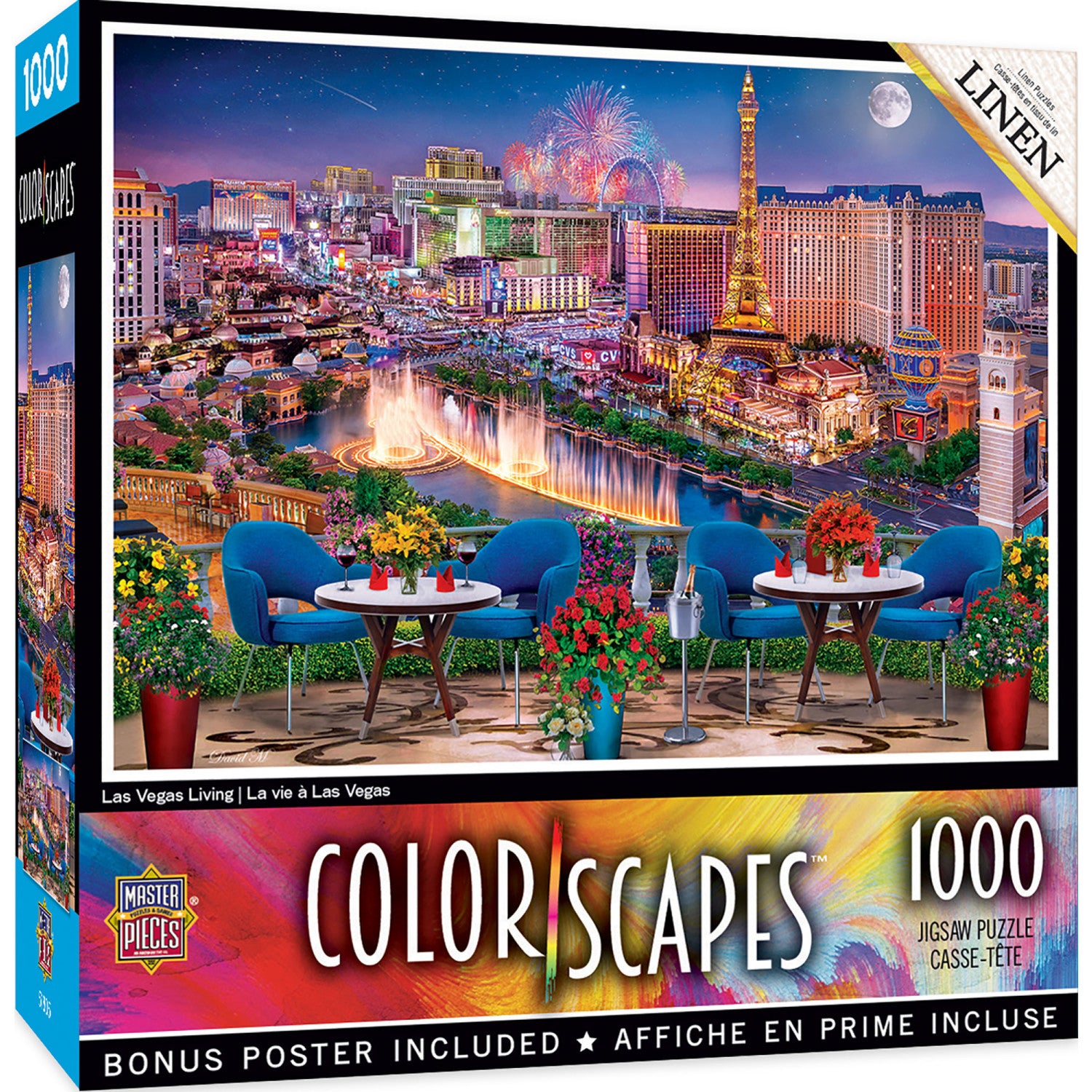 Colorscapes - Las Vegas Living 1000 Piece Puzzle