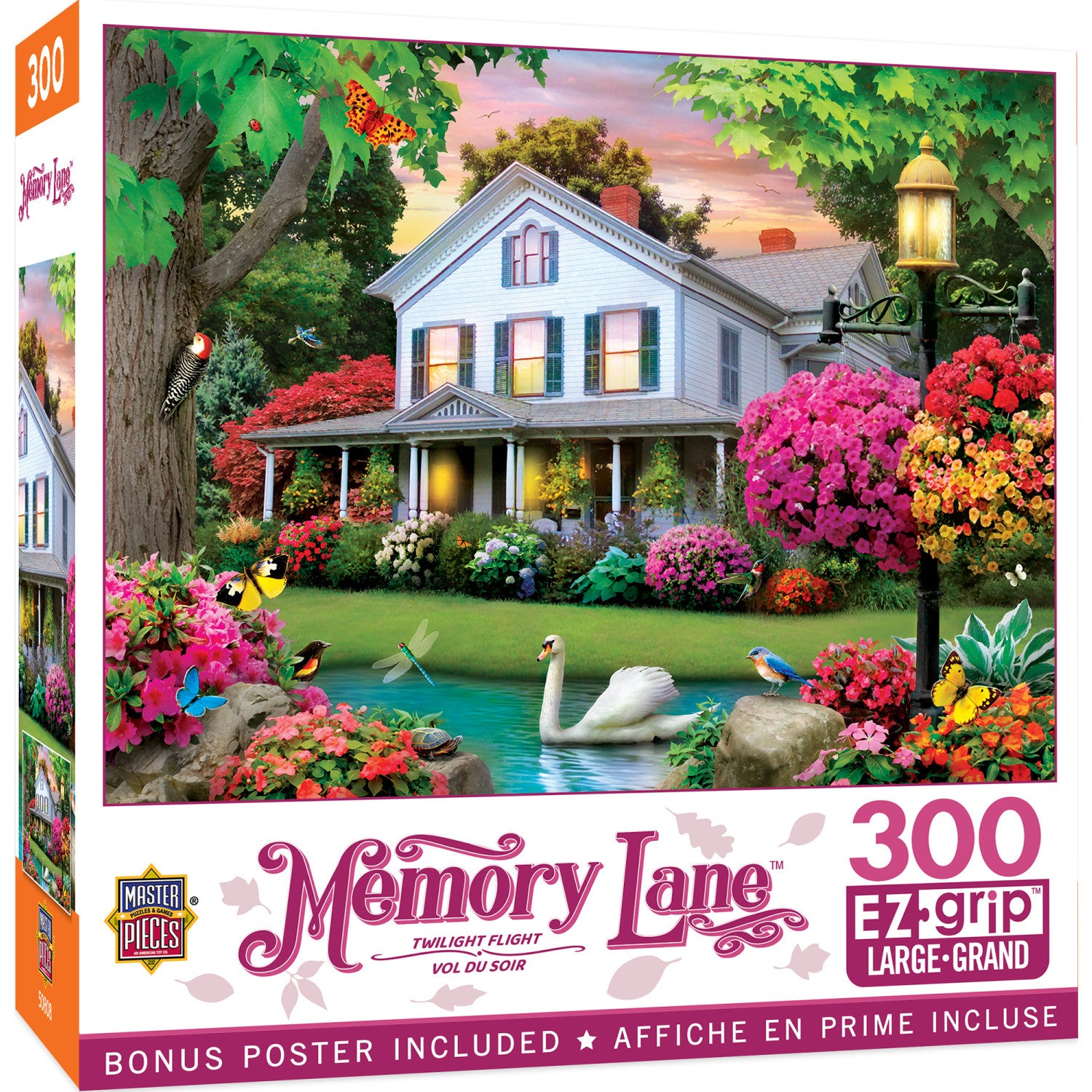Memory Lane - Twilight Flight 300 Piece Puzzle By Alan Giana