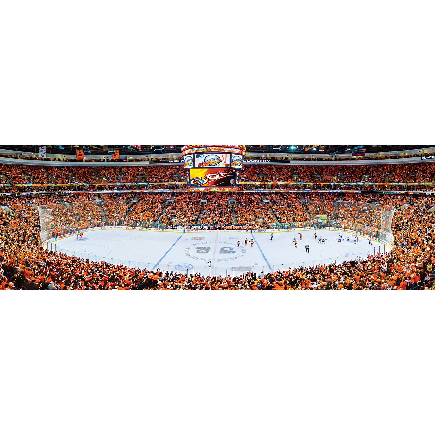 Philadelphia Flyers NHL 1000pc Panoramic Puzzle