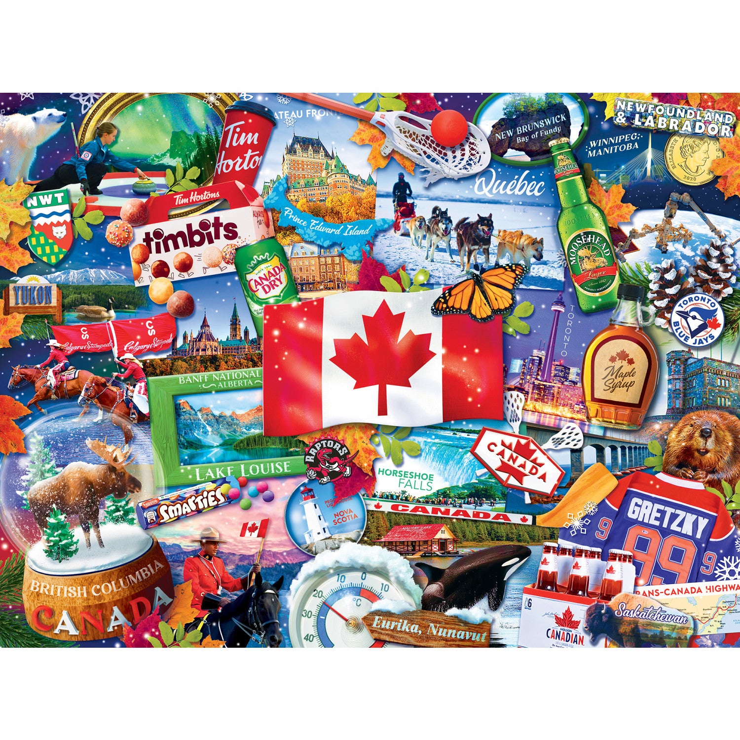 Greetings From - Canada 550 Piece Puzzle