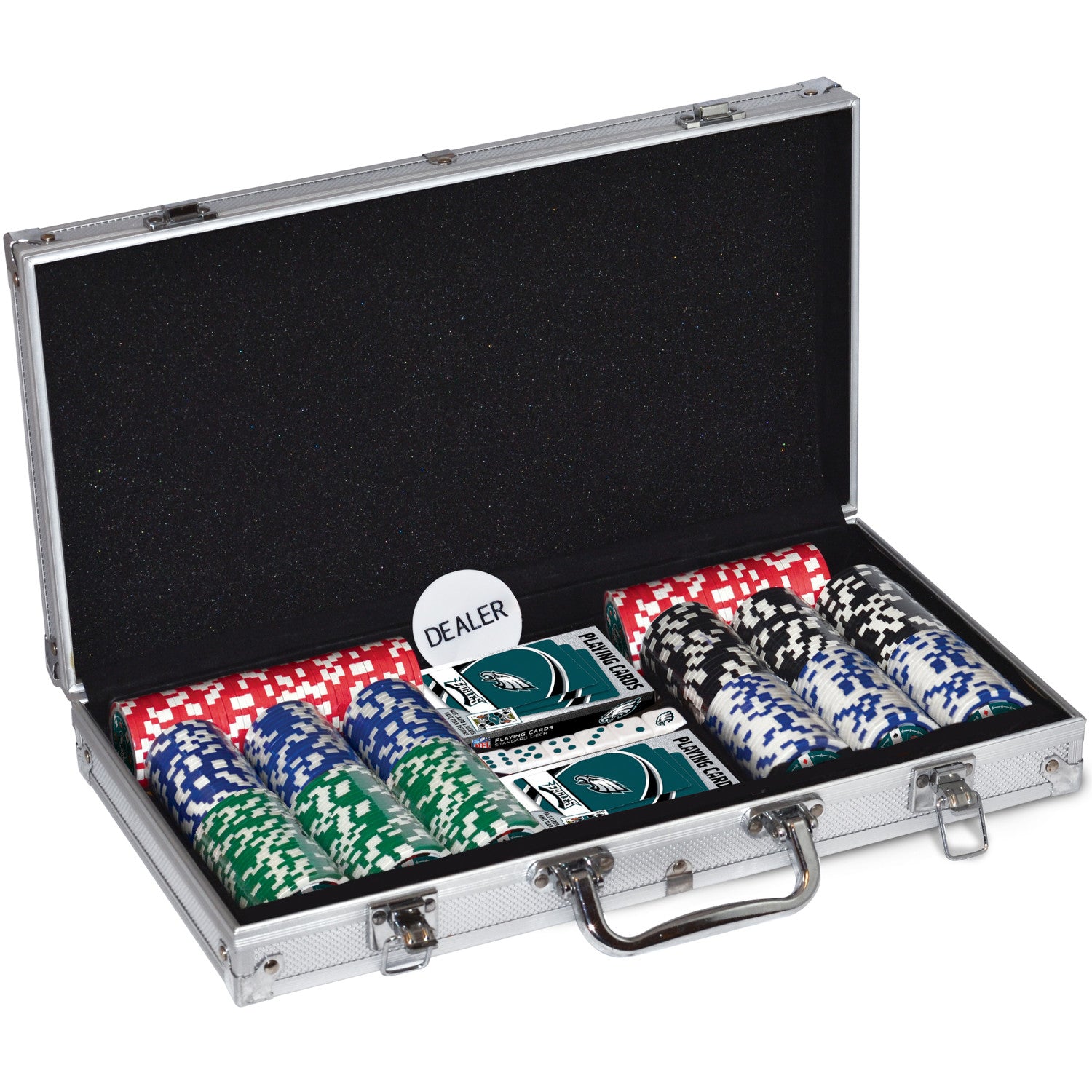 Philadelphia Eagles 300 Piece Poker Set