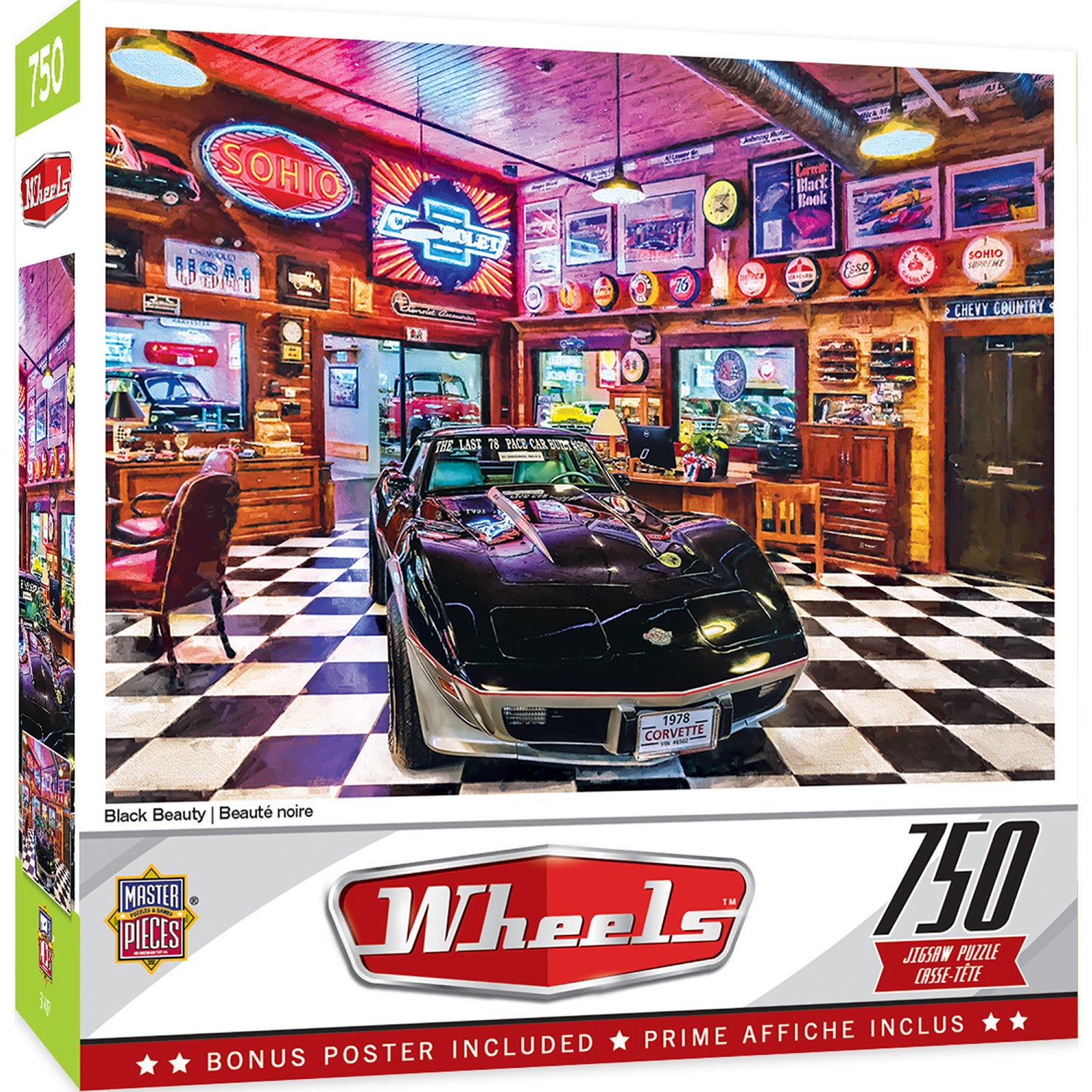 Wheels - Black Beauty 750 Piece Puzzle
