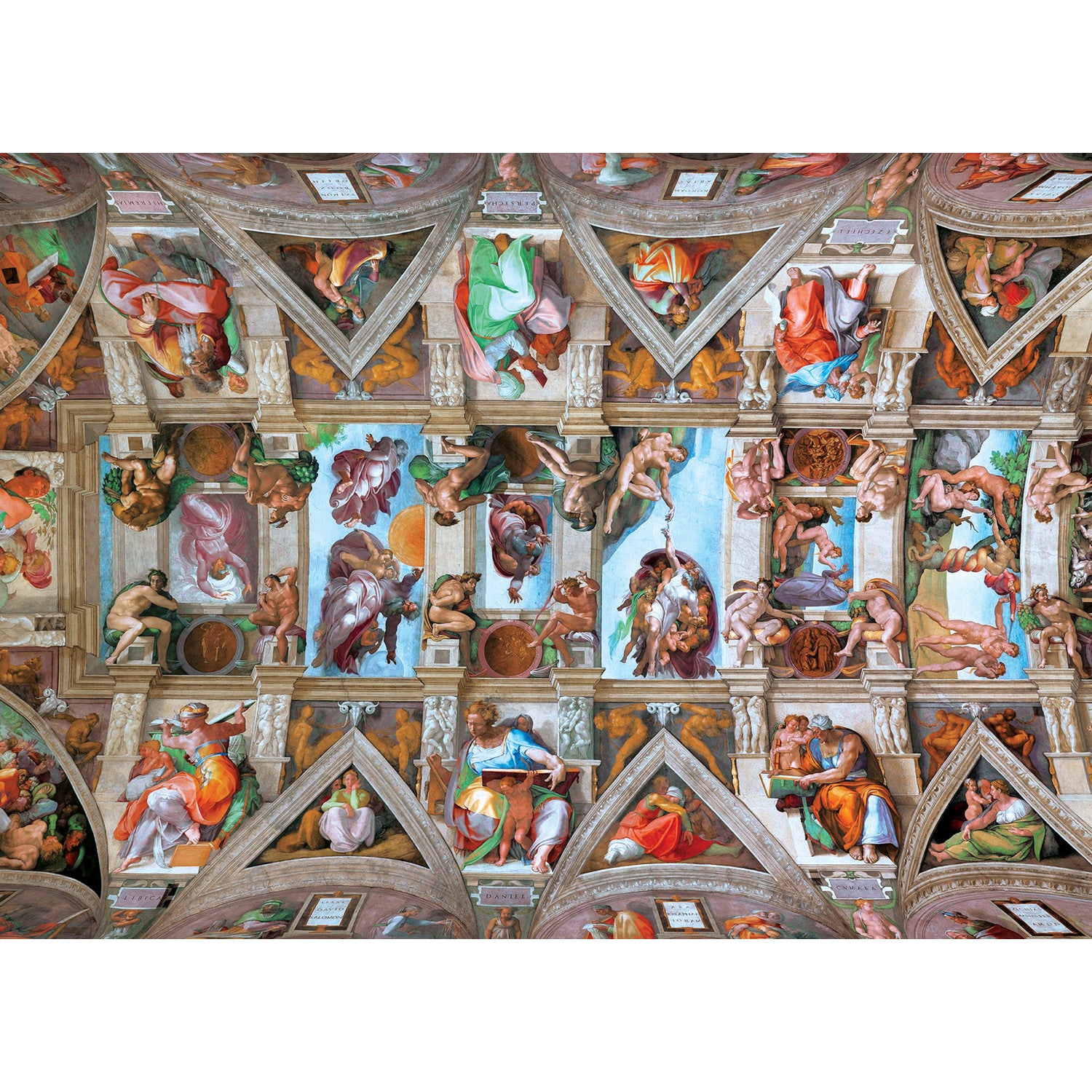 Sistine Chapel Ceiling Meowsterpiece of Western Art 2000 Piece