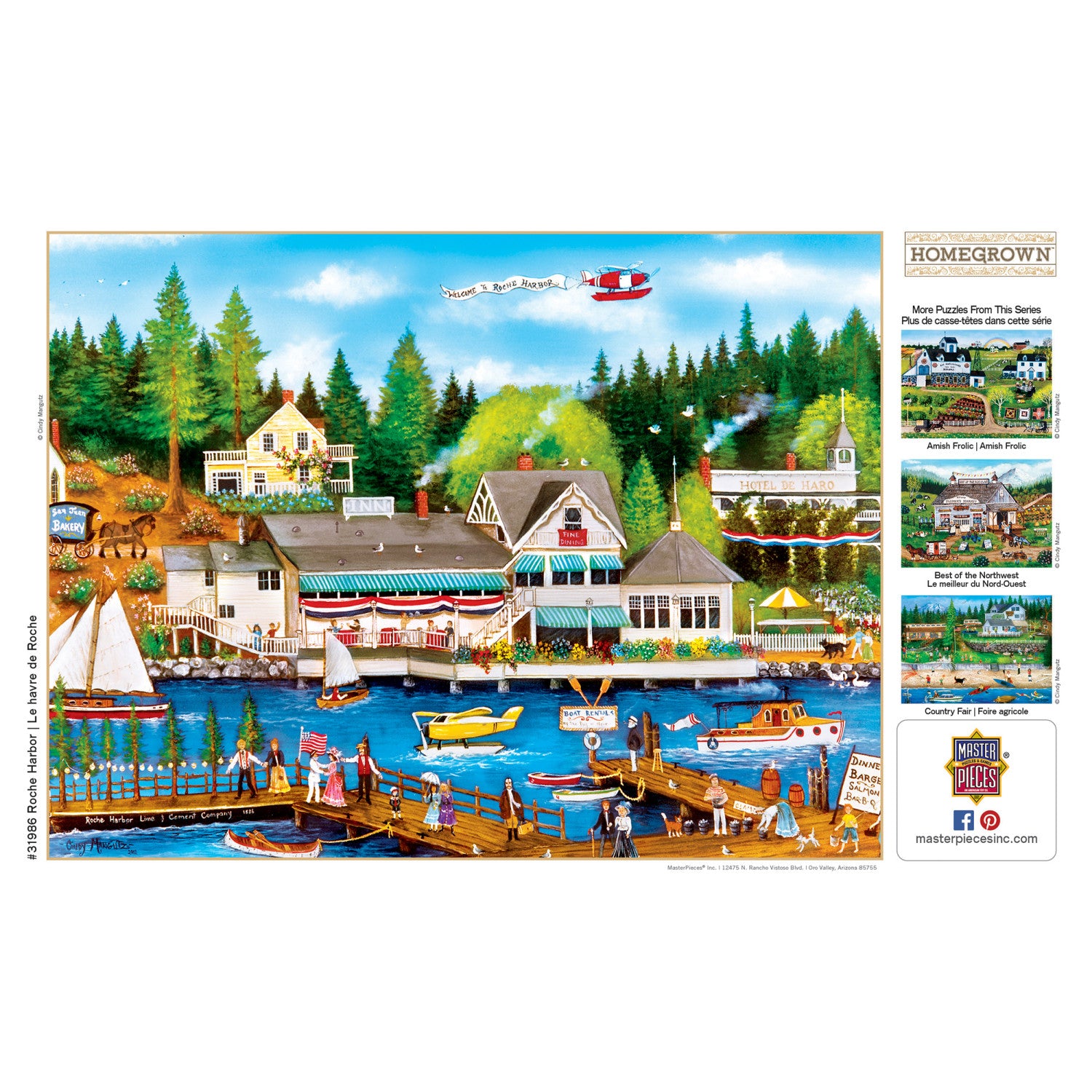 Homegrown - Roche Harbor 750 Piece Jigsaw Puzzle