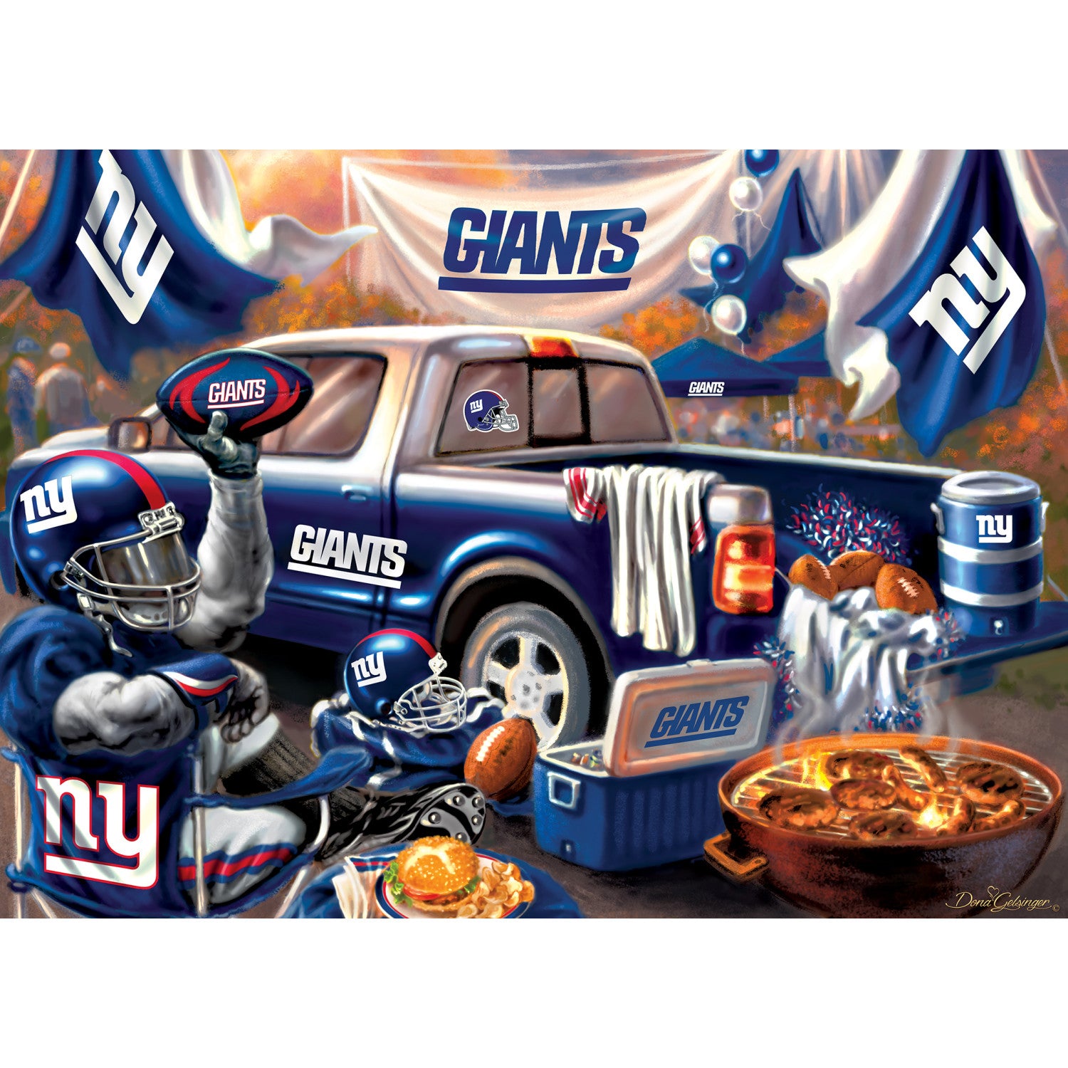 New York Giants NFL Gameday 1000pc Puzzle