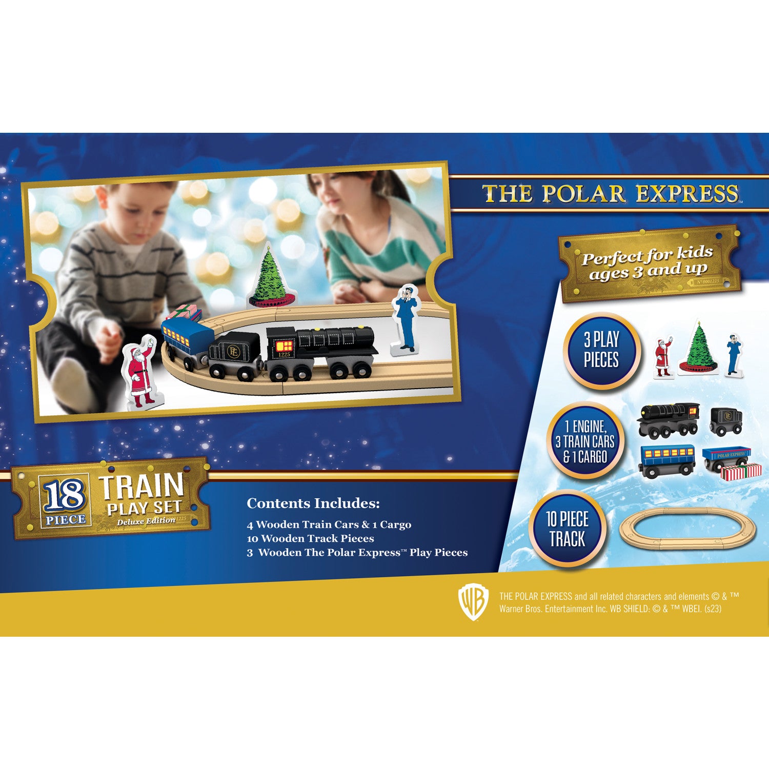 The Polar Express Toy Train Set - Deluxe Edition