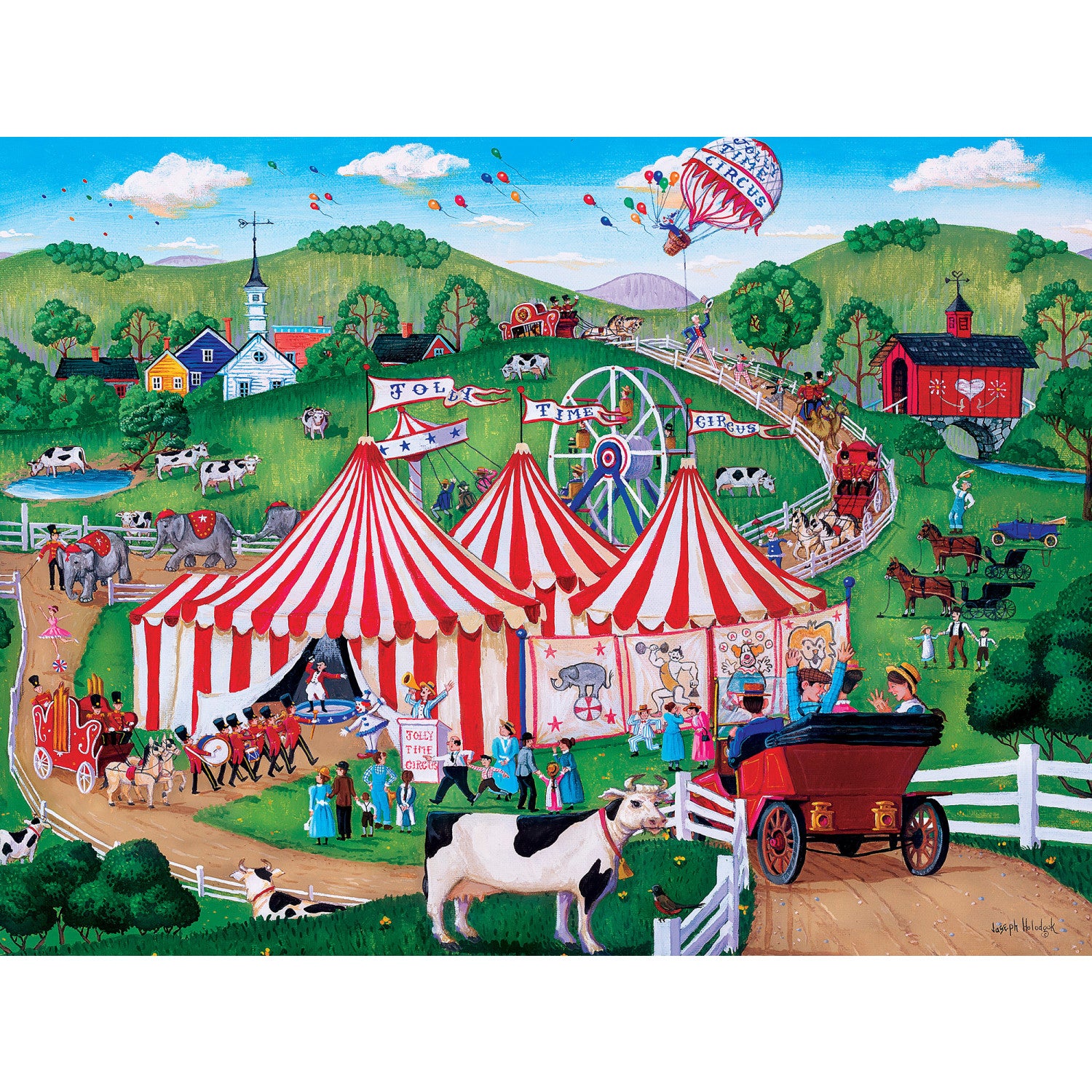 Town & Country - Jolly Time Circus 300 Piece EZ Grip Puzzle