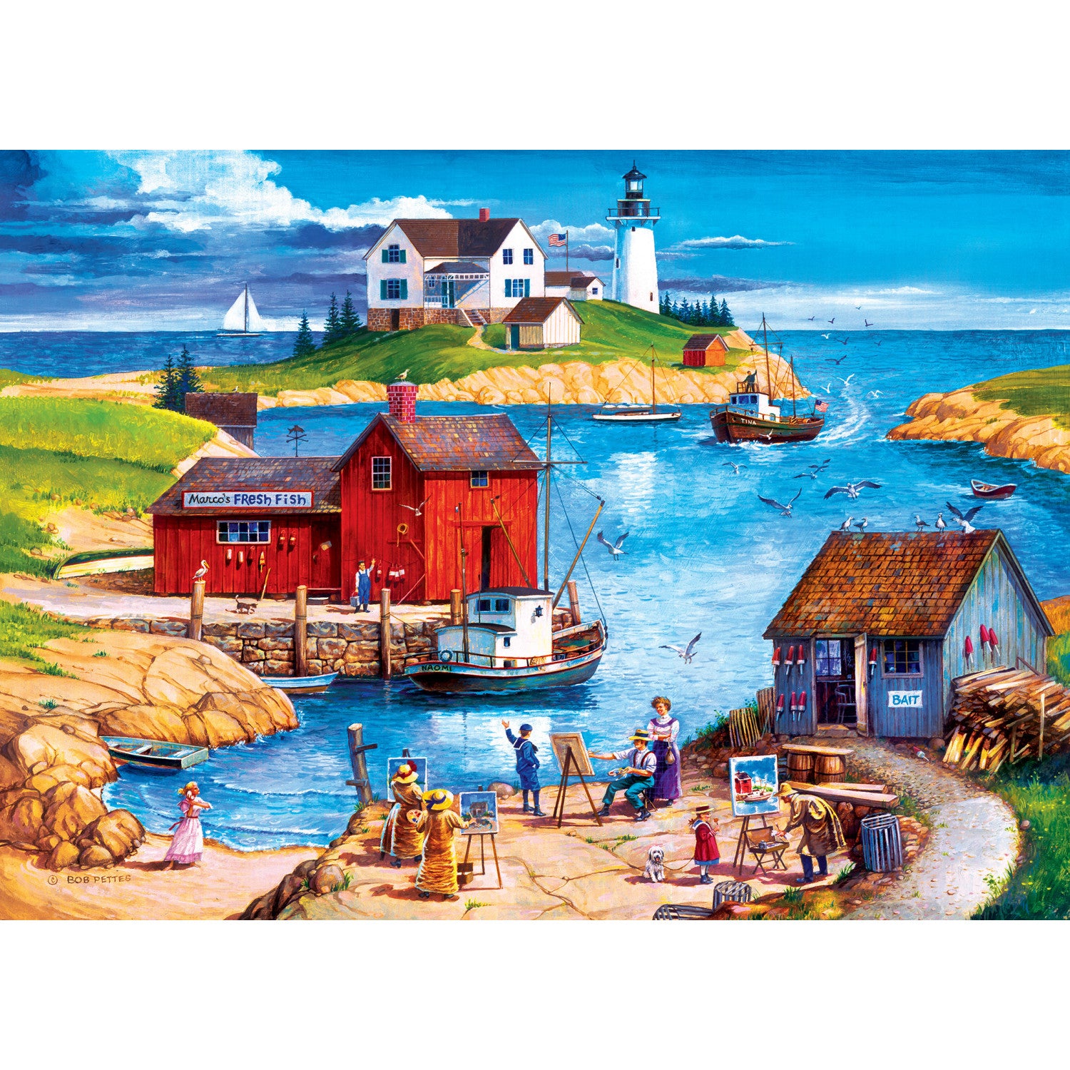 Hometown Gallery - Ladium Bay 1000 Piece Puzzle