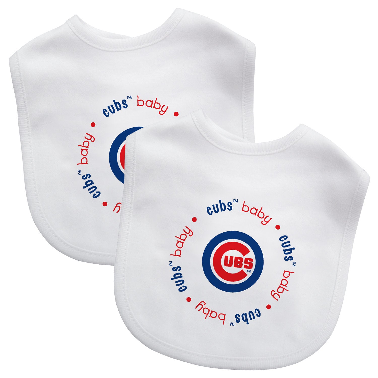 Chicago Cubs - Baby Bibs 2-Pack