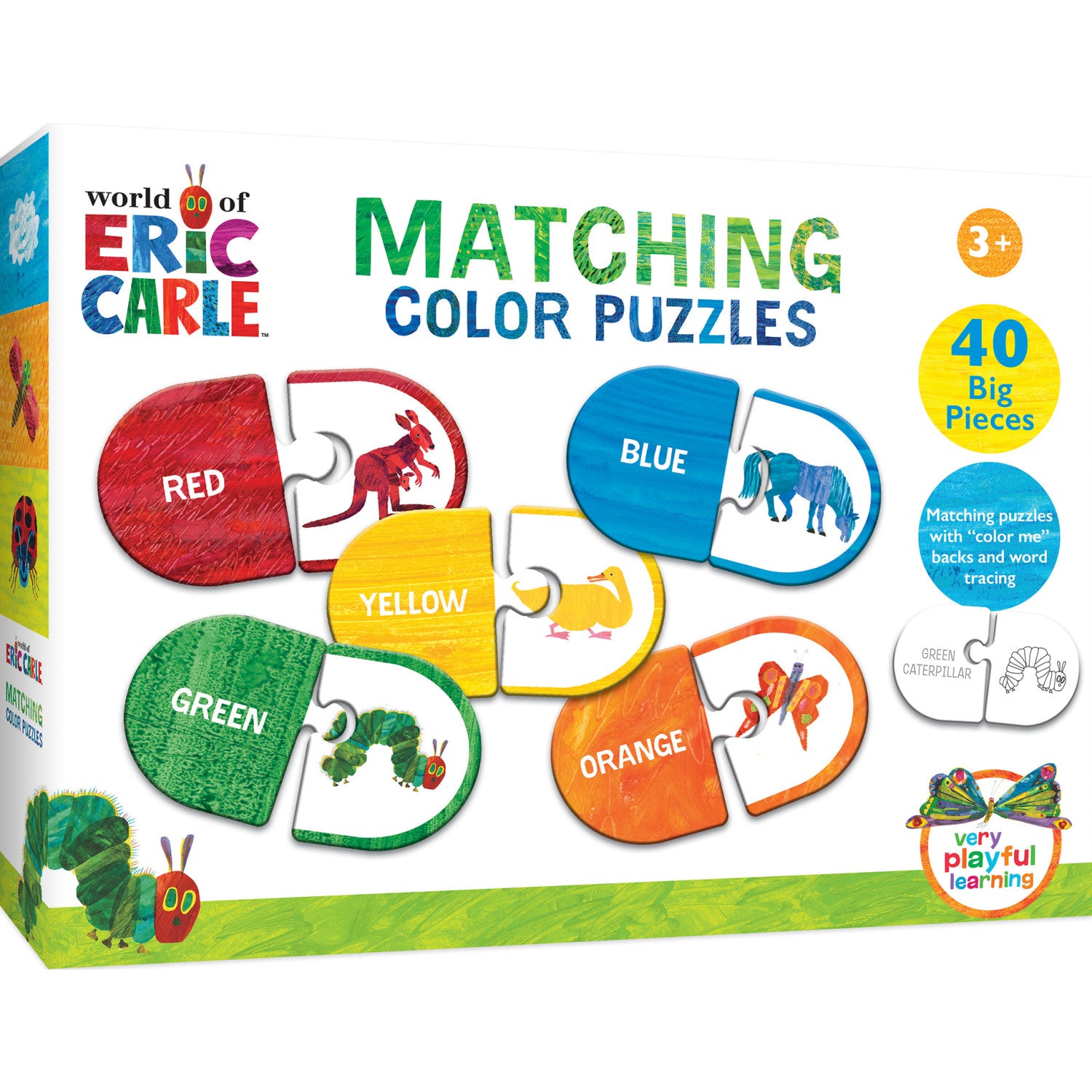 Eric Carle  - Matching Color Jigsaw Puzzles
