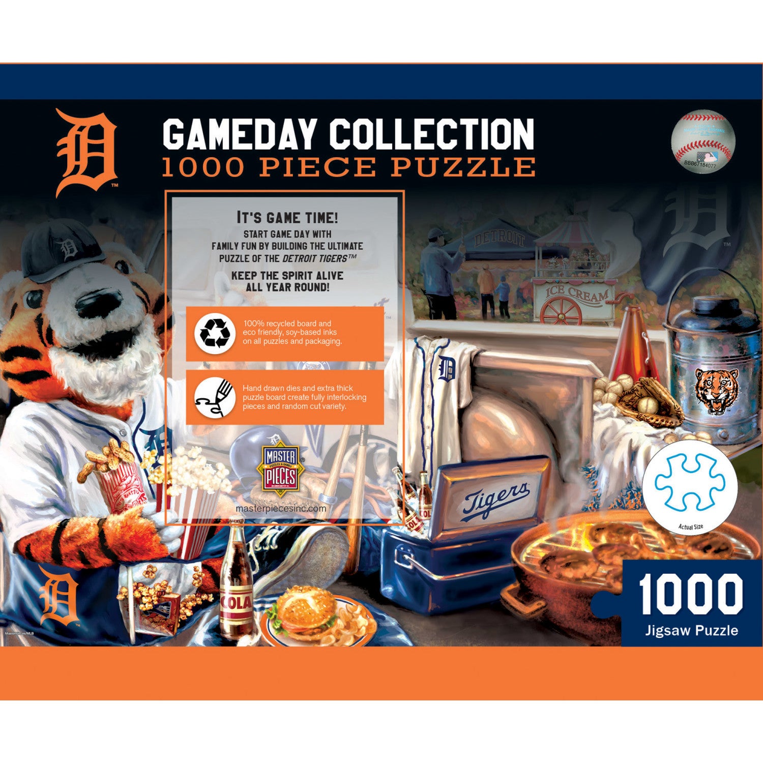 Detroit Tigers - Gameday 1000 Piece Puzzle