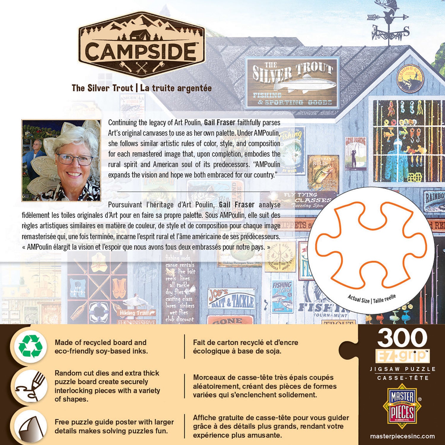 Campside - The Silver Trout 300 Piece Puzzle