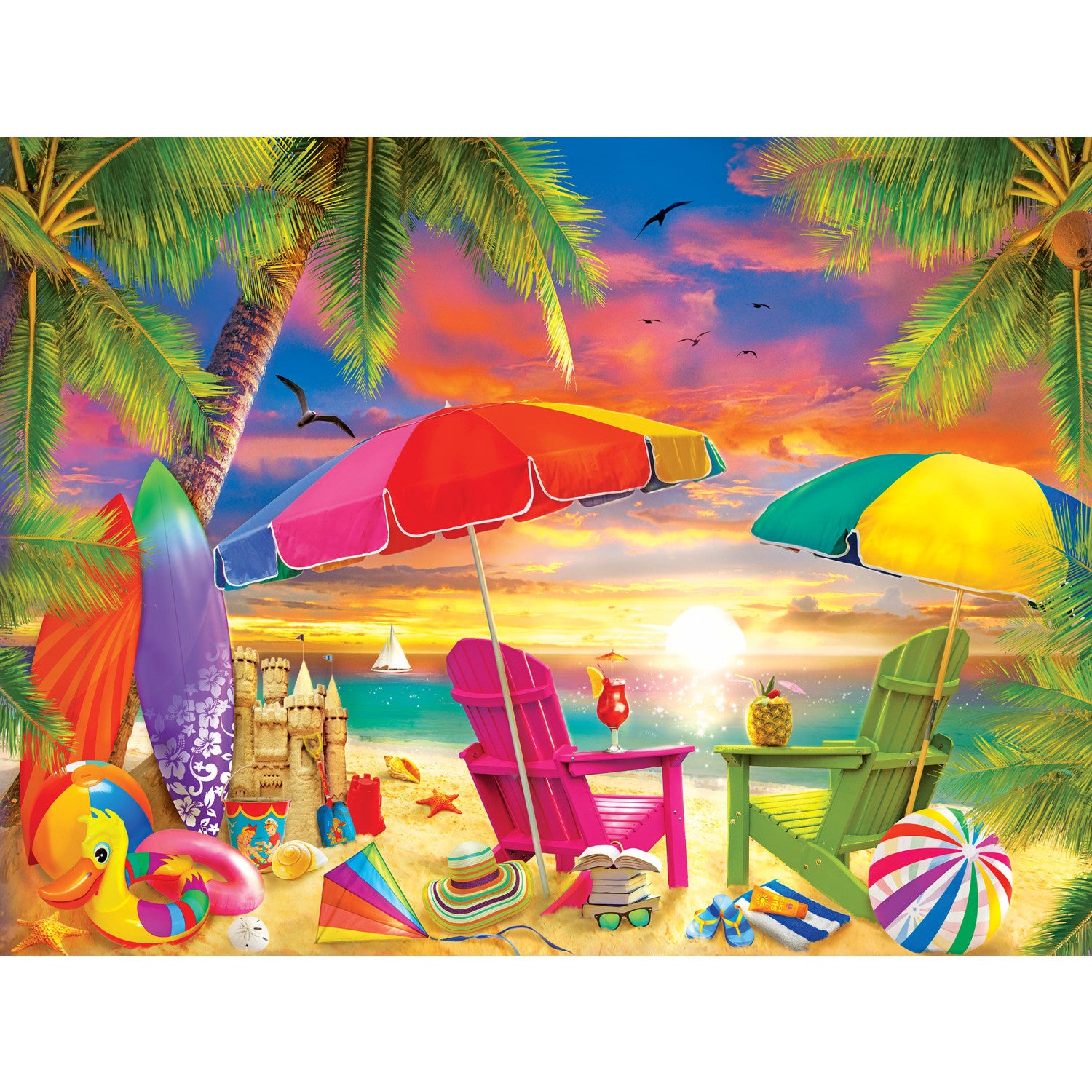 Tropics - Seaside Afternoon 300 Piece Puzzle