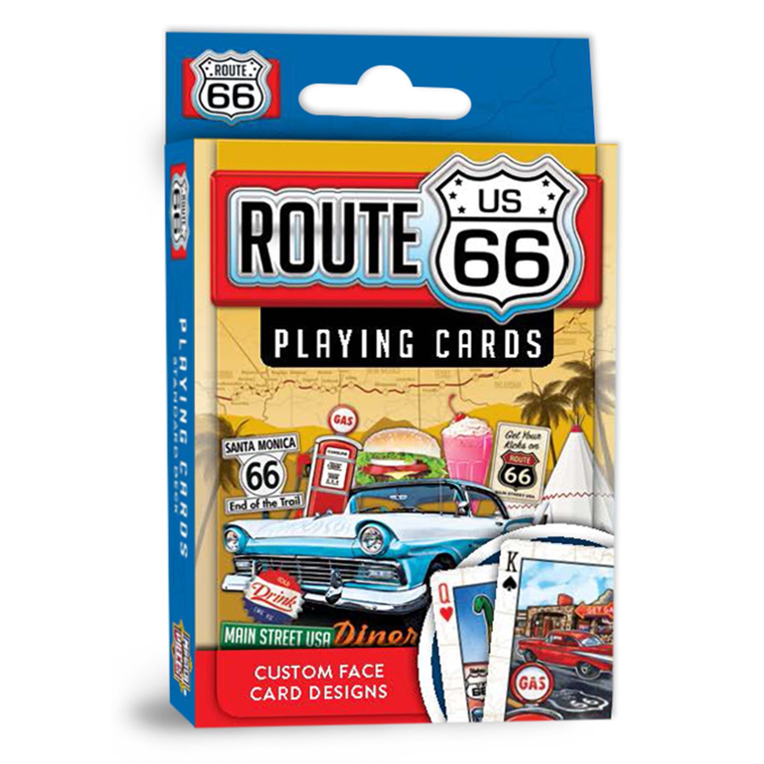 Route 66 Playing Cards - 54 Card Deck