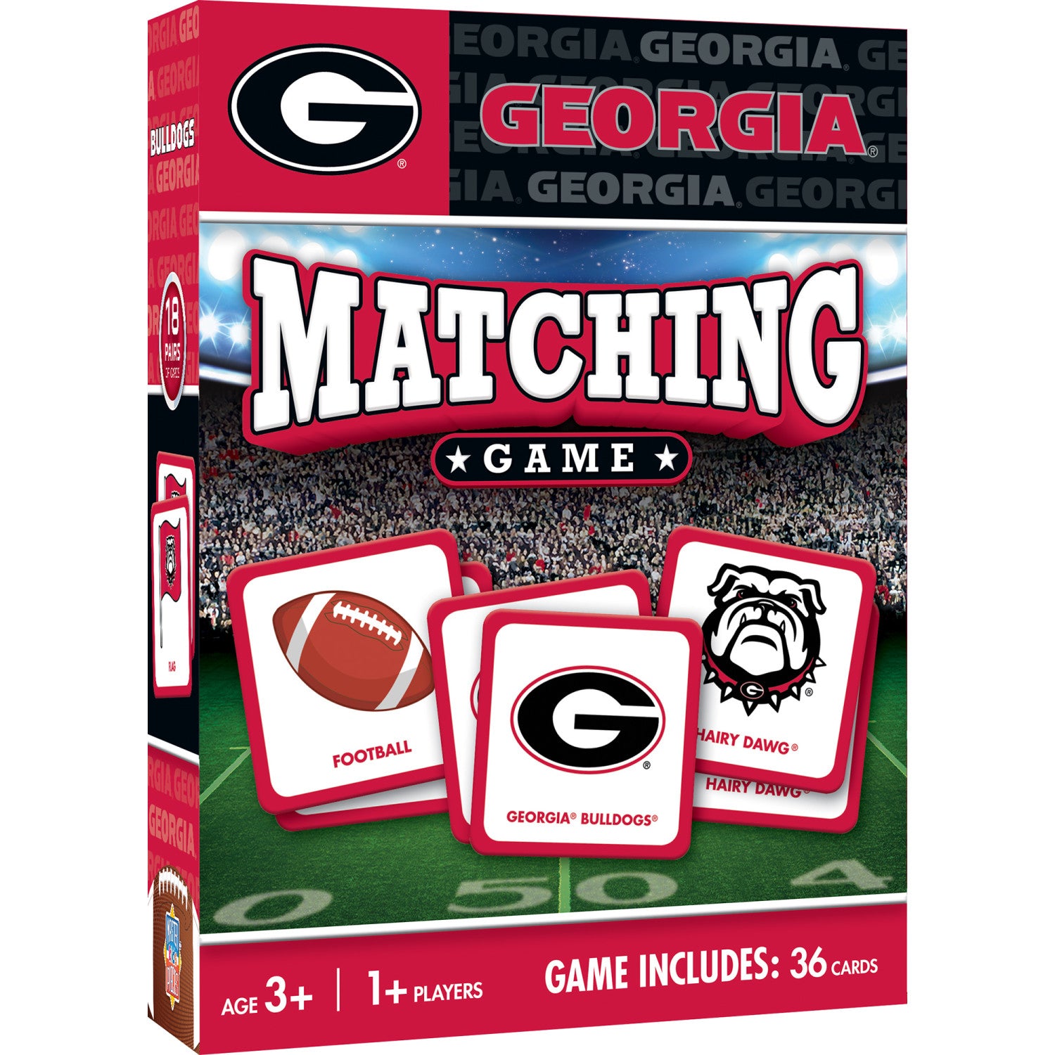 Georgia Bulldogs Matching Game