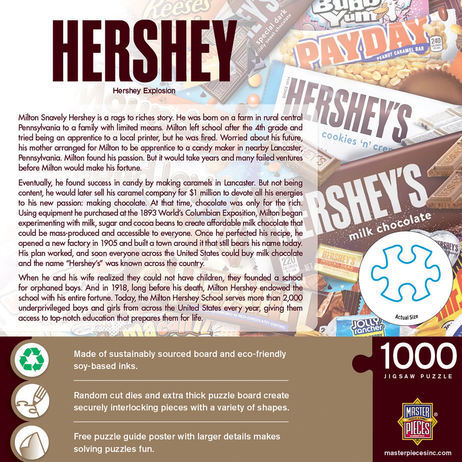 Hershey's Explosion - 1000 Piece Jigsaw Puzzle