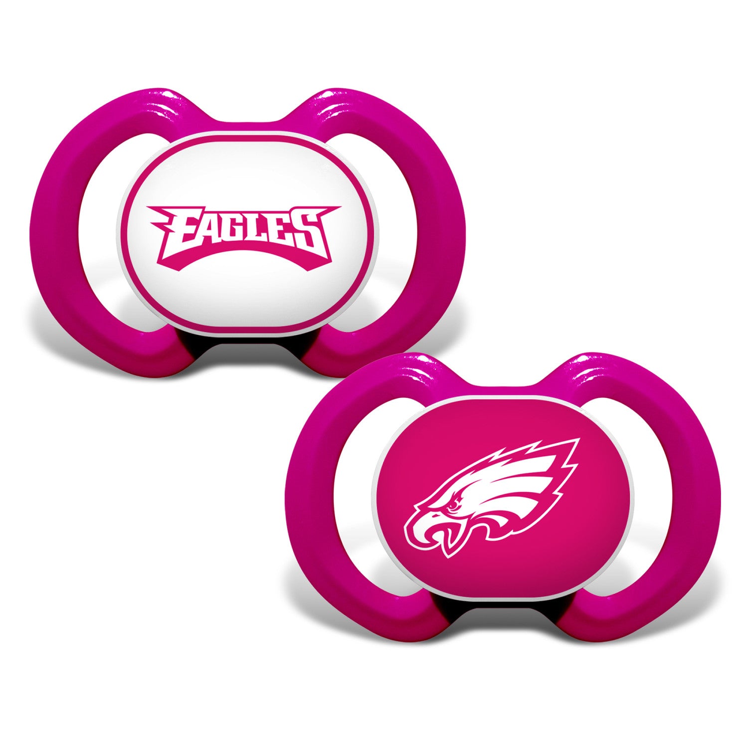 Philadelphia Eagles - Pink Pacifier 2-Pack