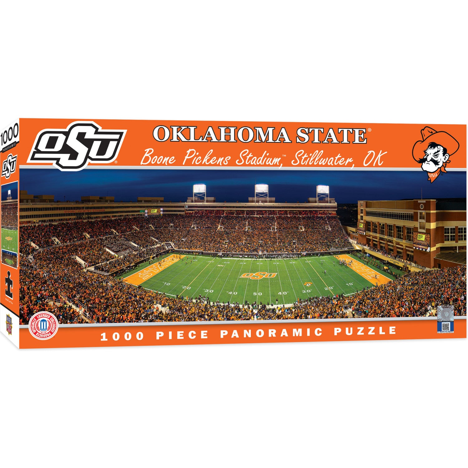 Oklahoma State Cowboys - 1000 Piece Panoramic Puzzle