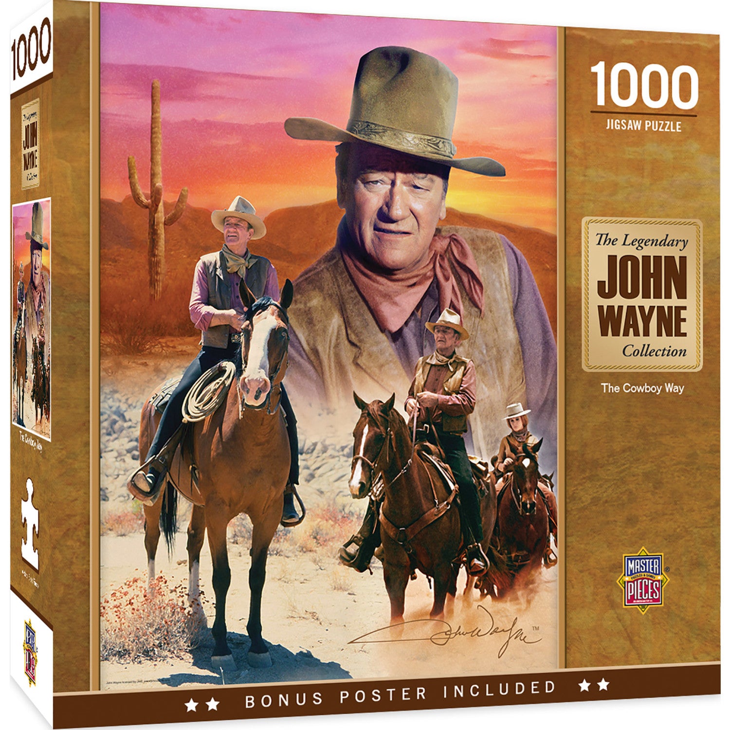 John Wayne Collection - The Cowboy Way 1000 Piece Puzzle