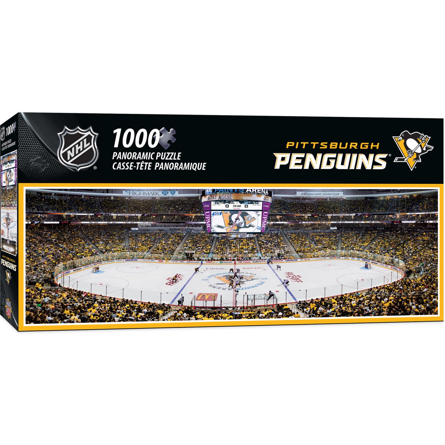 Pittsburgh Penguins - 1000 Piece Panoramic Jigsaw Puzzle