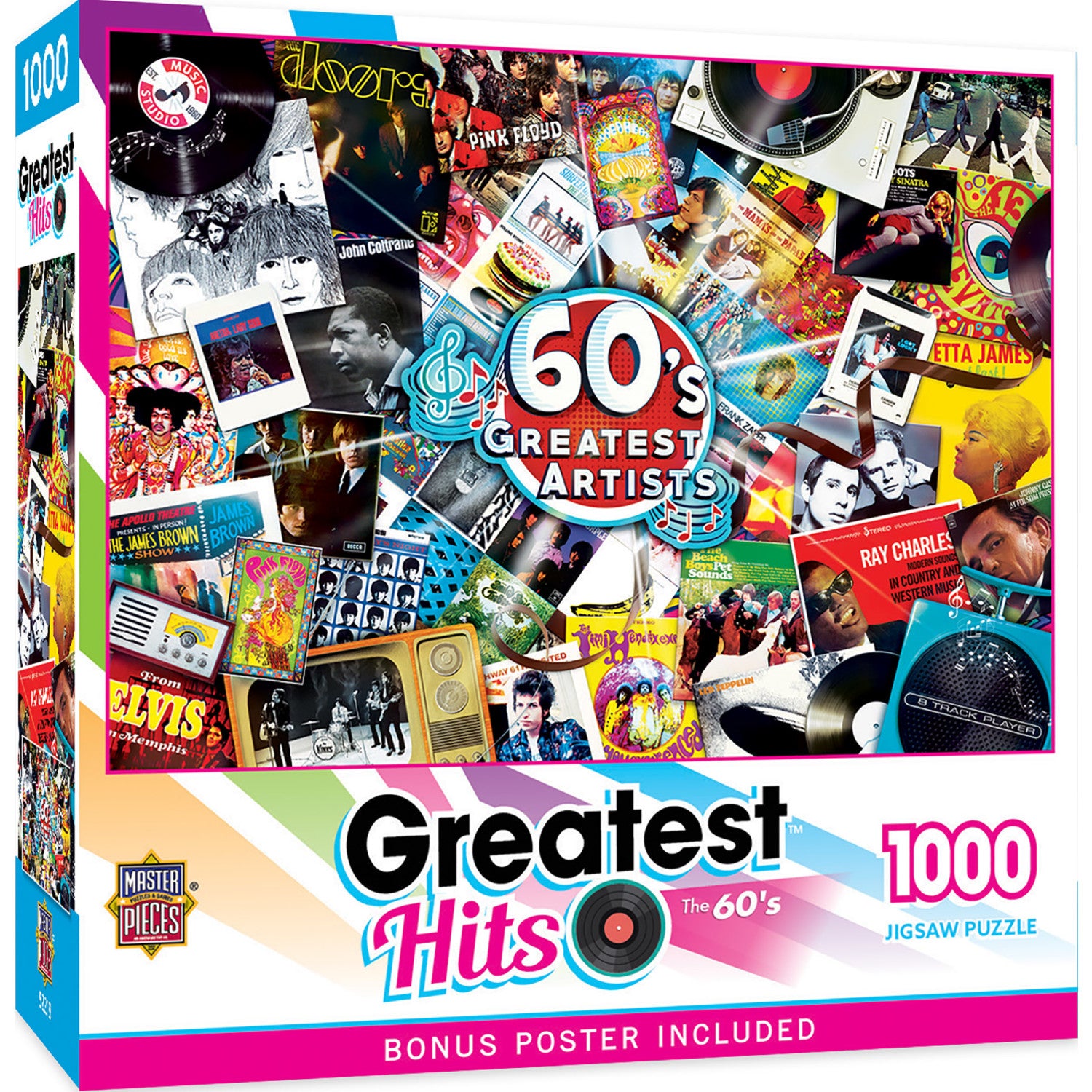 Greatest Hits - 60's Artists 1000 Piece Puzzle