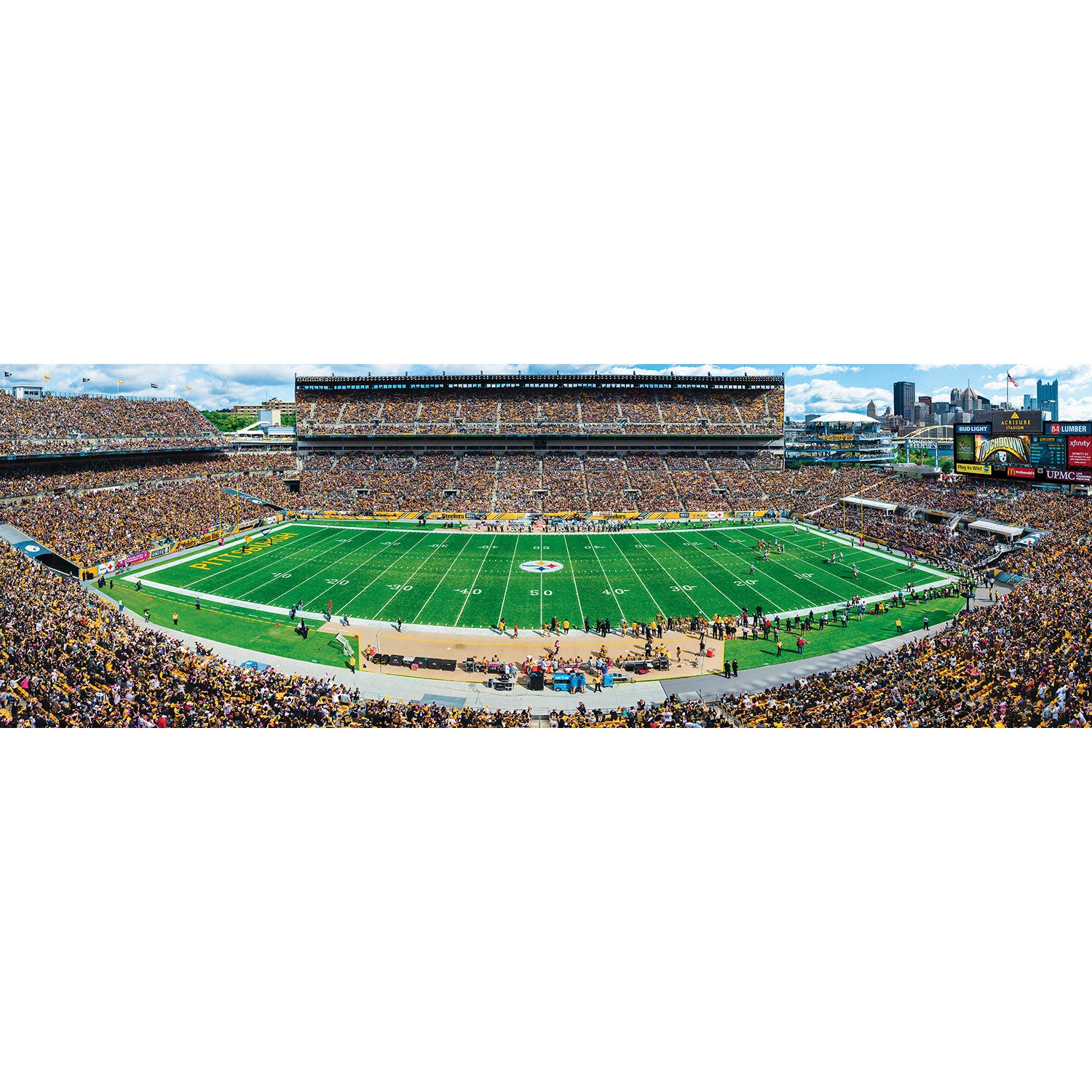 Pittsburgh Steelers NFL 1000pc Panoramic Puzzle
