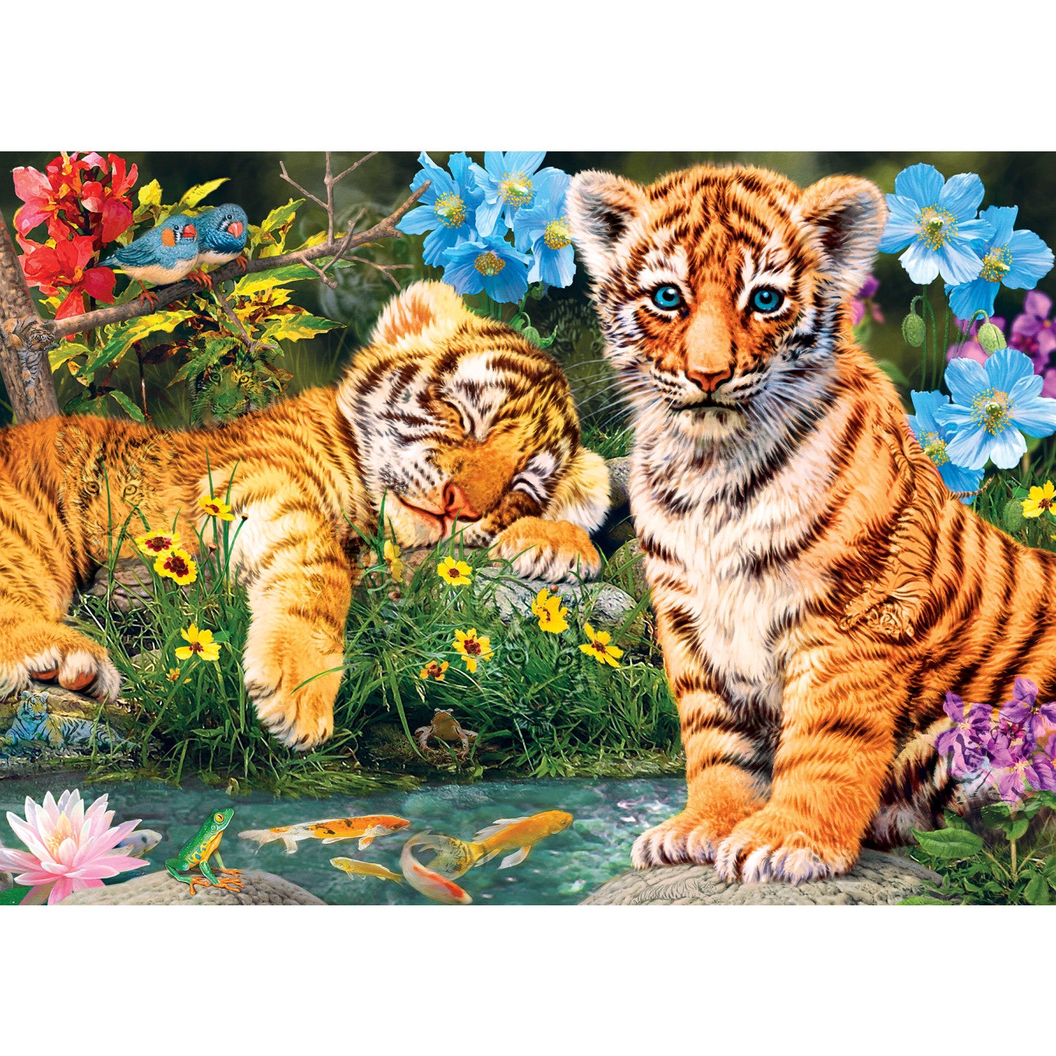 Hidden Images Glow In The Dark - A Watchful Eye 500 Piece Puzzle