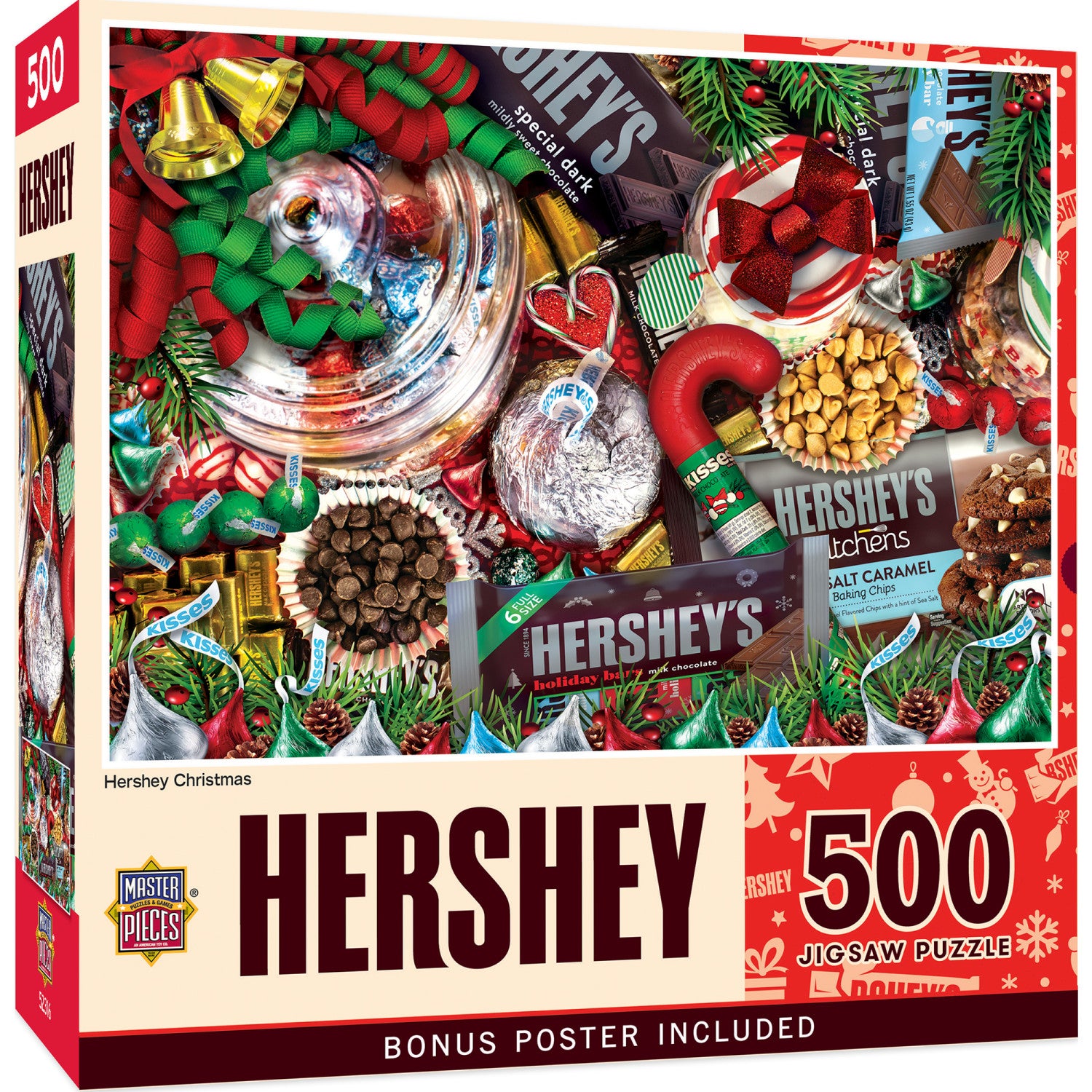 Hershey's Christmas - 500 Piece Jigsaw Puzzle