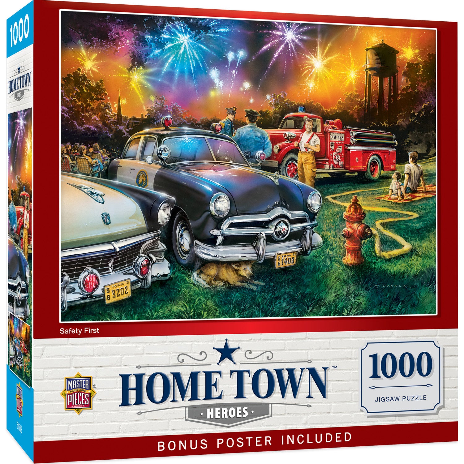 Hometown Heroes - Safety First 1000 Piece Puzzle