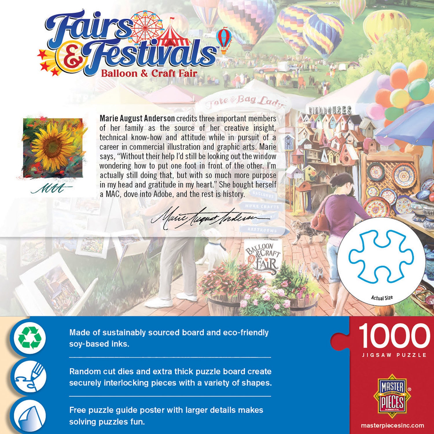 Fairs & Festivals - Balloon & Craft Fair 1000 Piece Puzzle