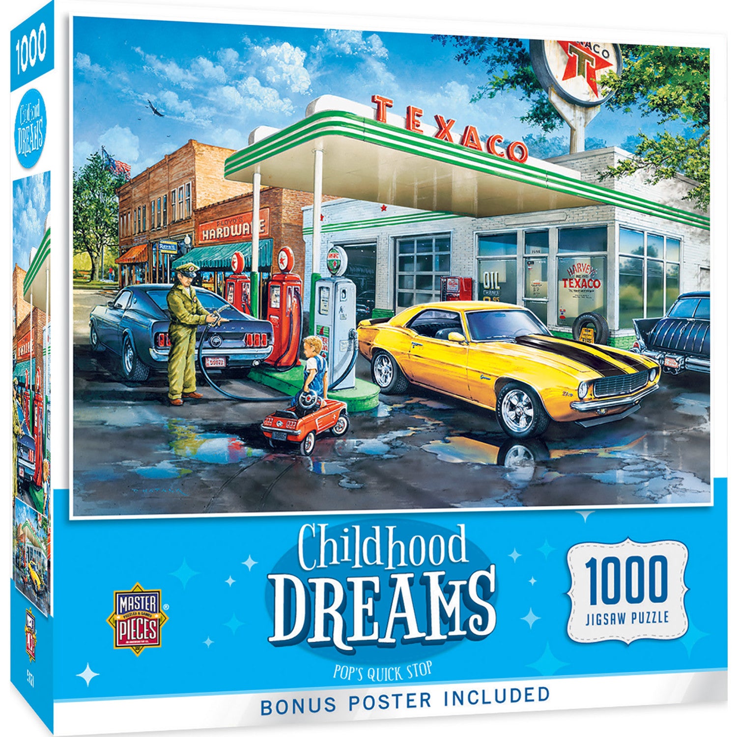 Childhood Dreams - Pop's Quick Stop 1000 Piece Jigsaw Puzzle